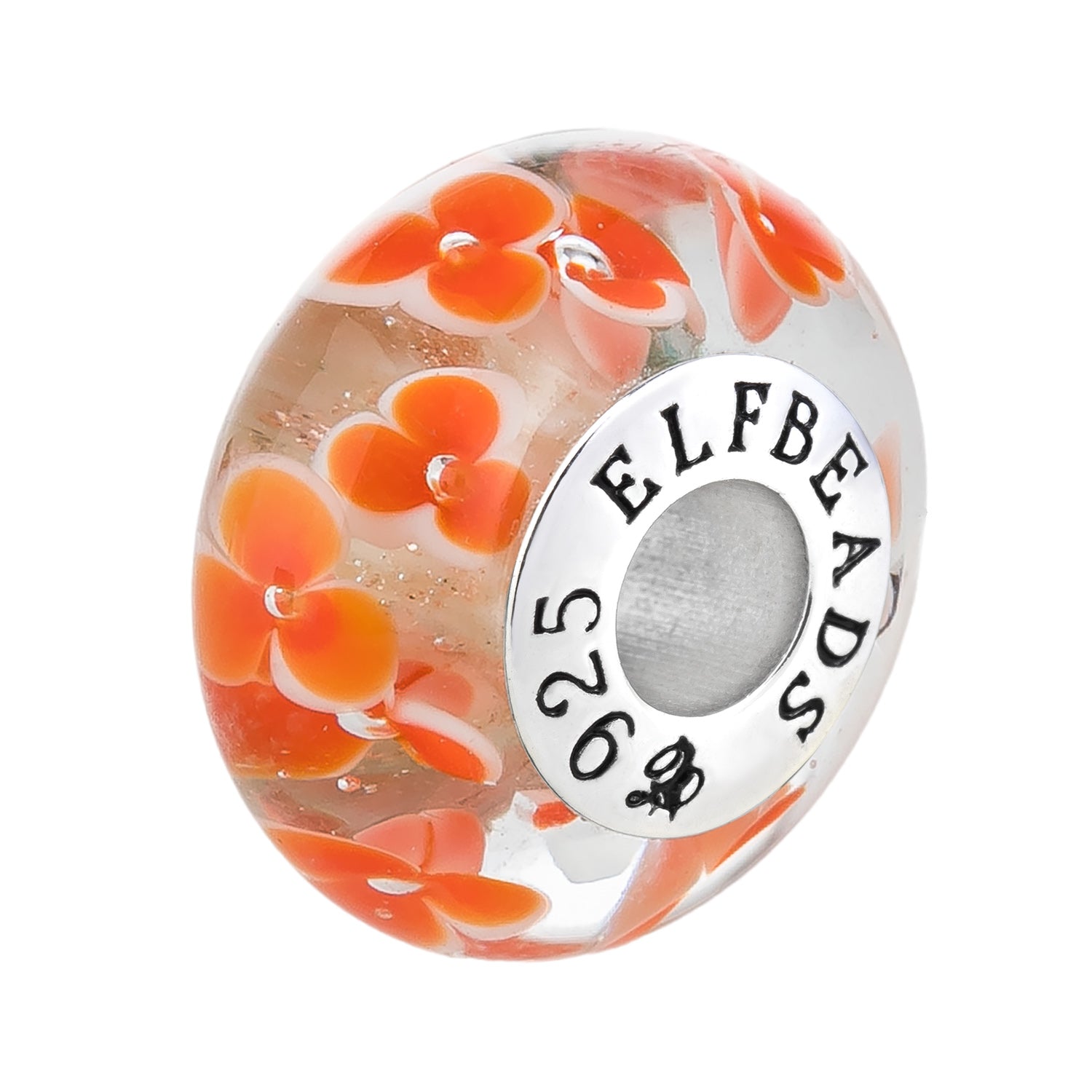 Tangerine Petals Snow