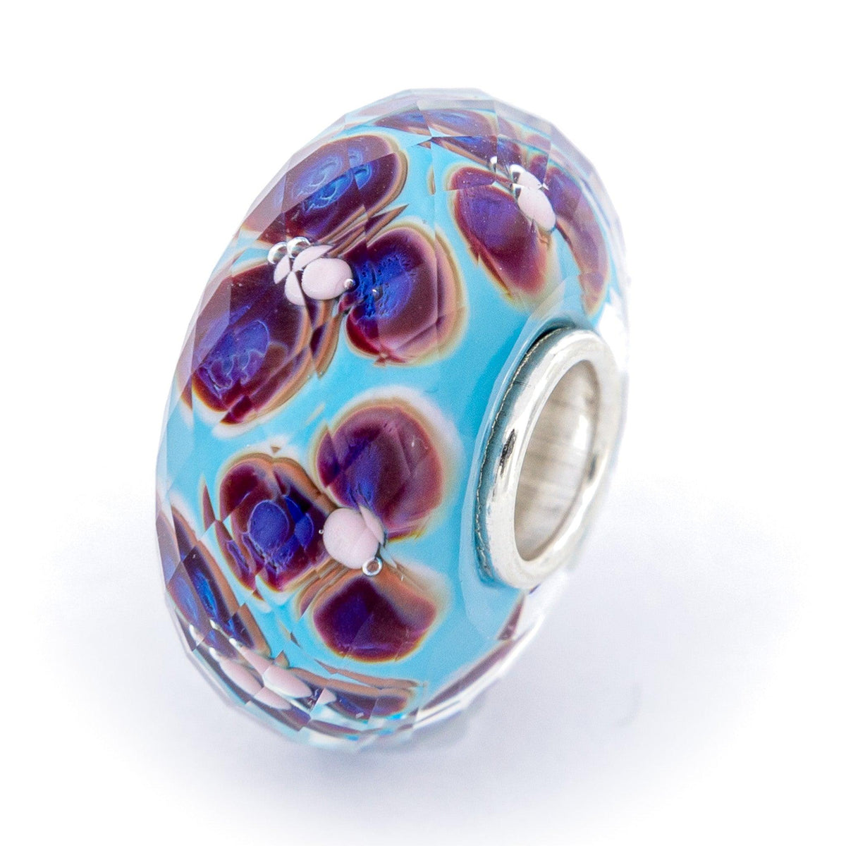 Aqua Fieldstone Fractal - Elfbeads US