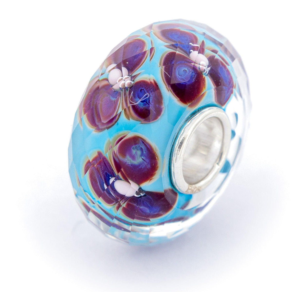 Aqua Fieldstone Fractal - Elfbeads US