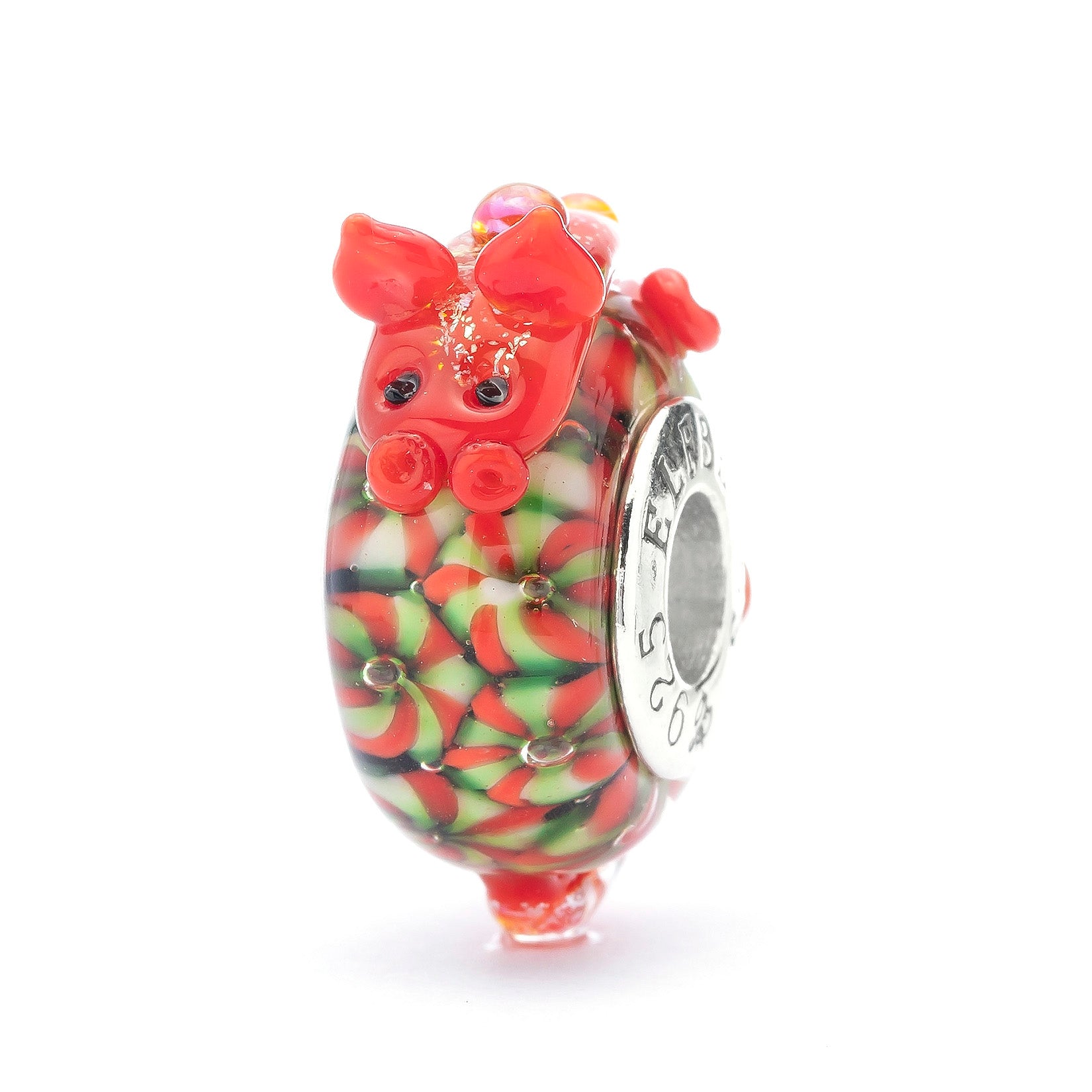 Candycane Flame Dragon