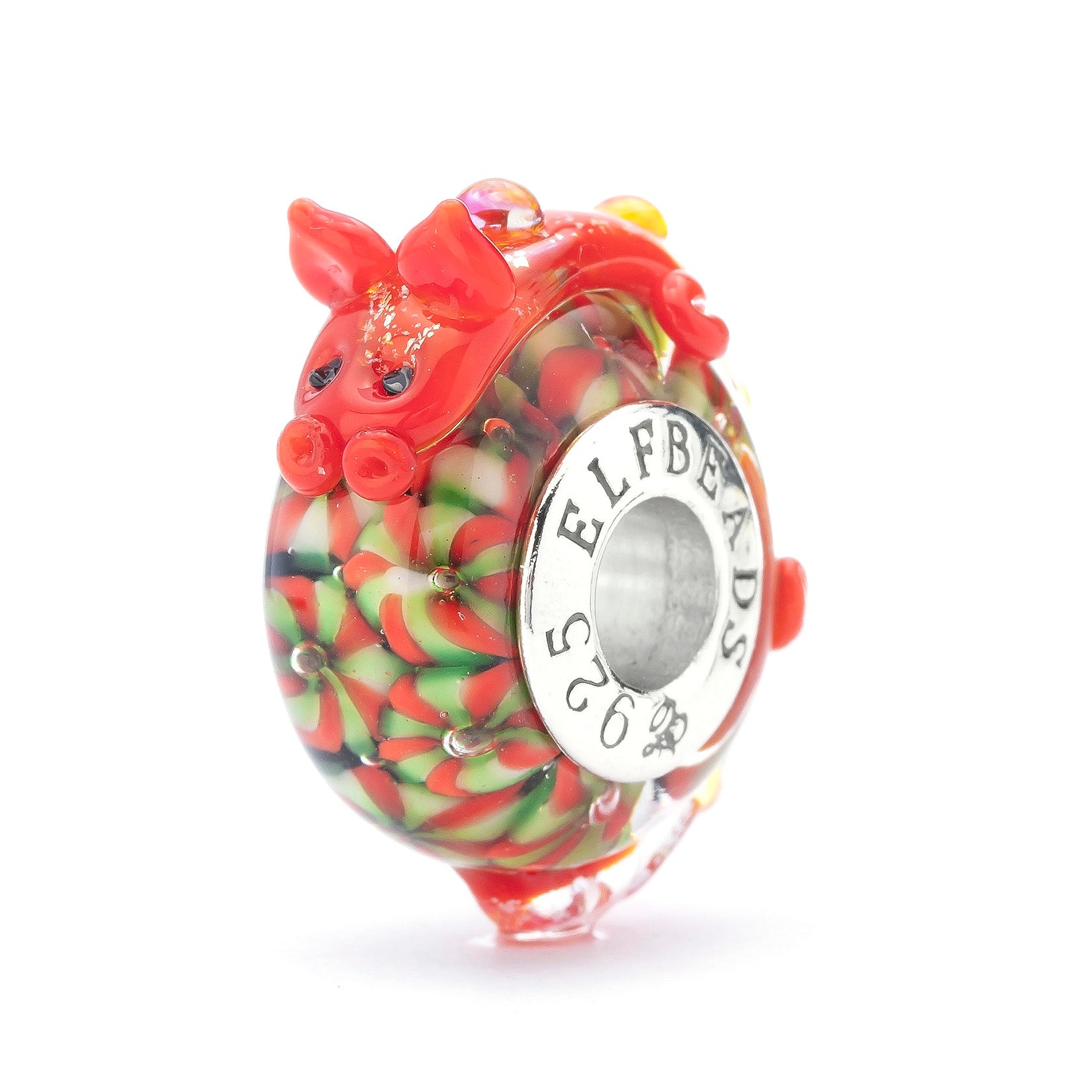 Candycane Flame Dragon