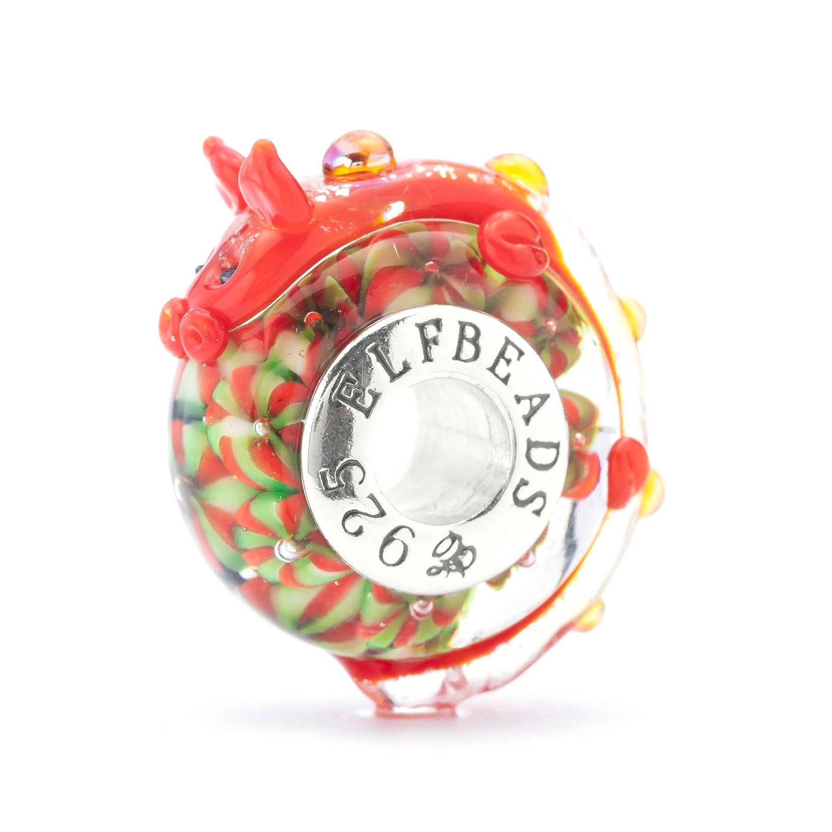 Candycane Flame Dragon