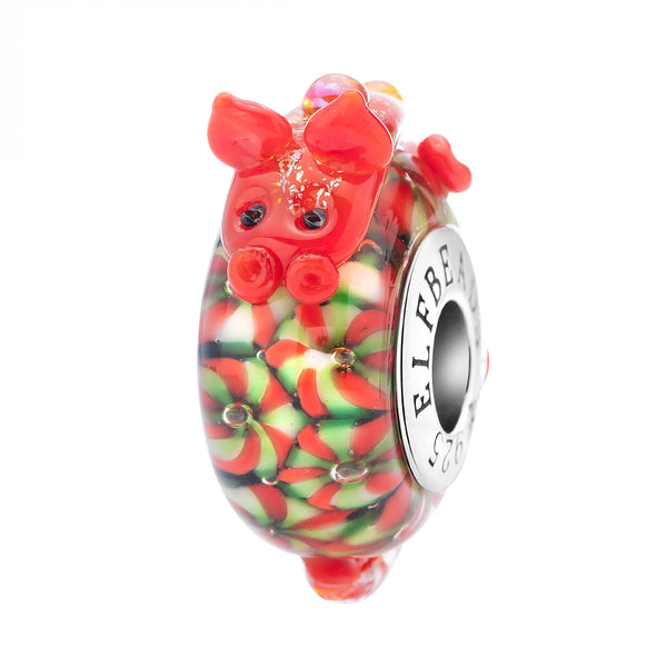 Candycane Flame Dragon