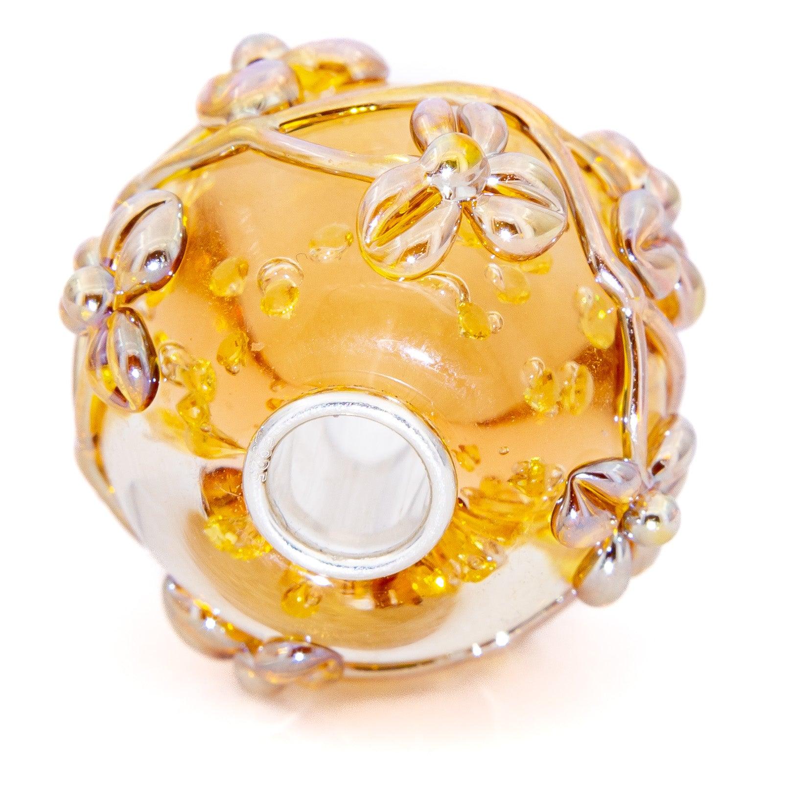 Amber World Flowertwig - Elfbeads US