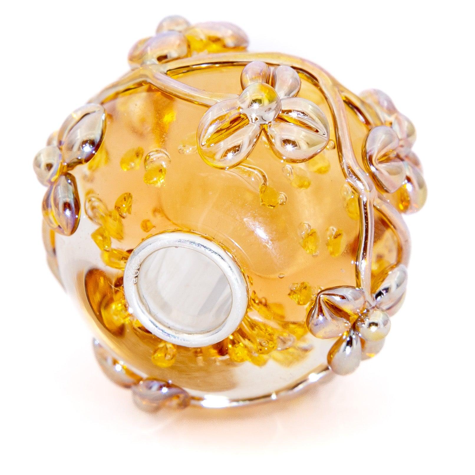 Amber World Flowertwig - Elfbeads US