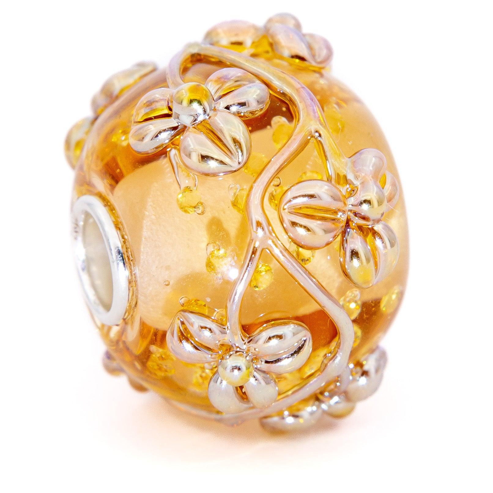 Amber World Flowertwig - Elfbeads US