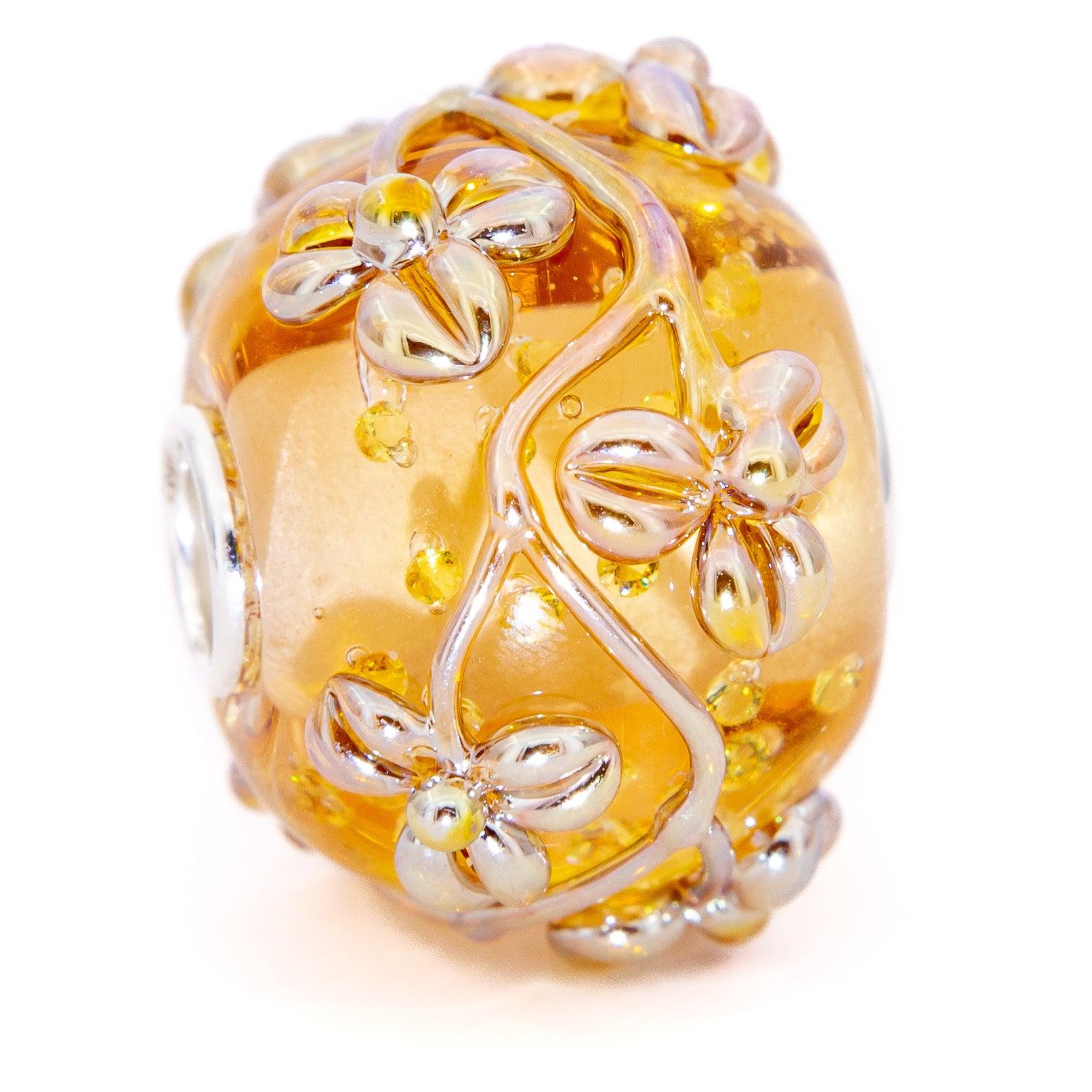 Amber World Flowertwig - Elfbeads US