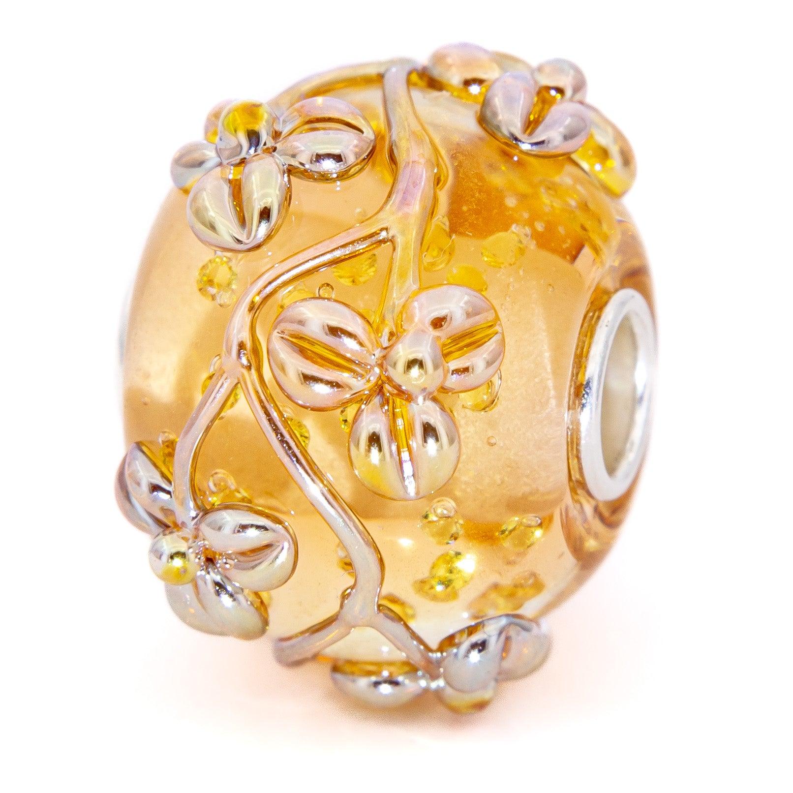 Amber World Flowertwig - Elfbeads US