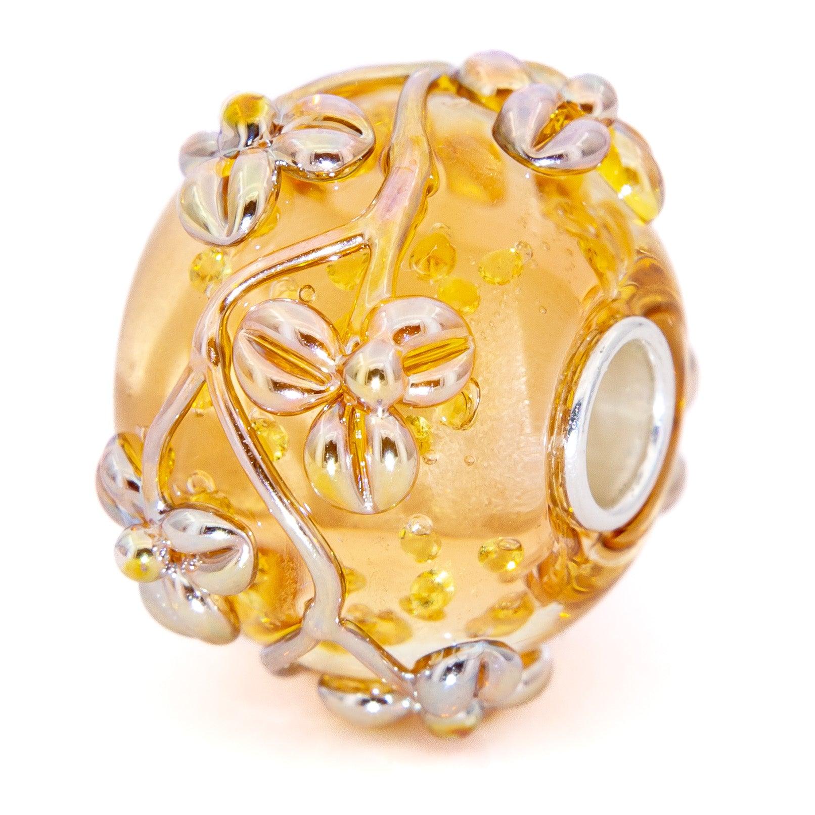 Amber World Flowertwig - Elfbeads US