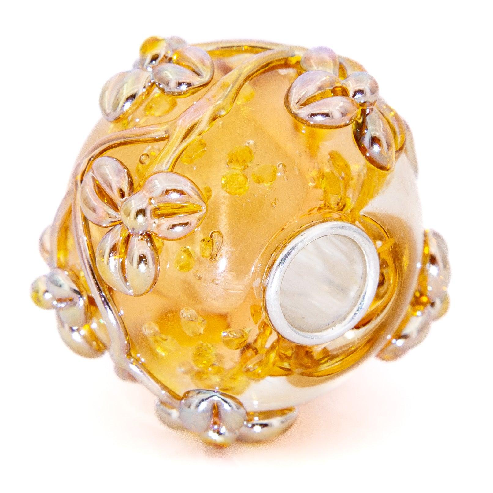 Amber World Flowertwig - Elfbeads US