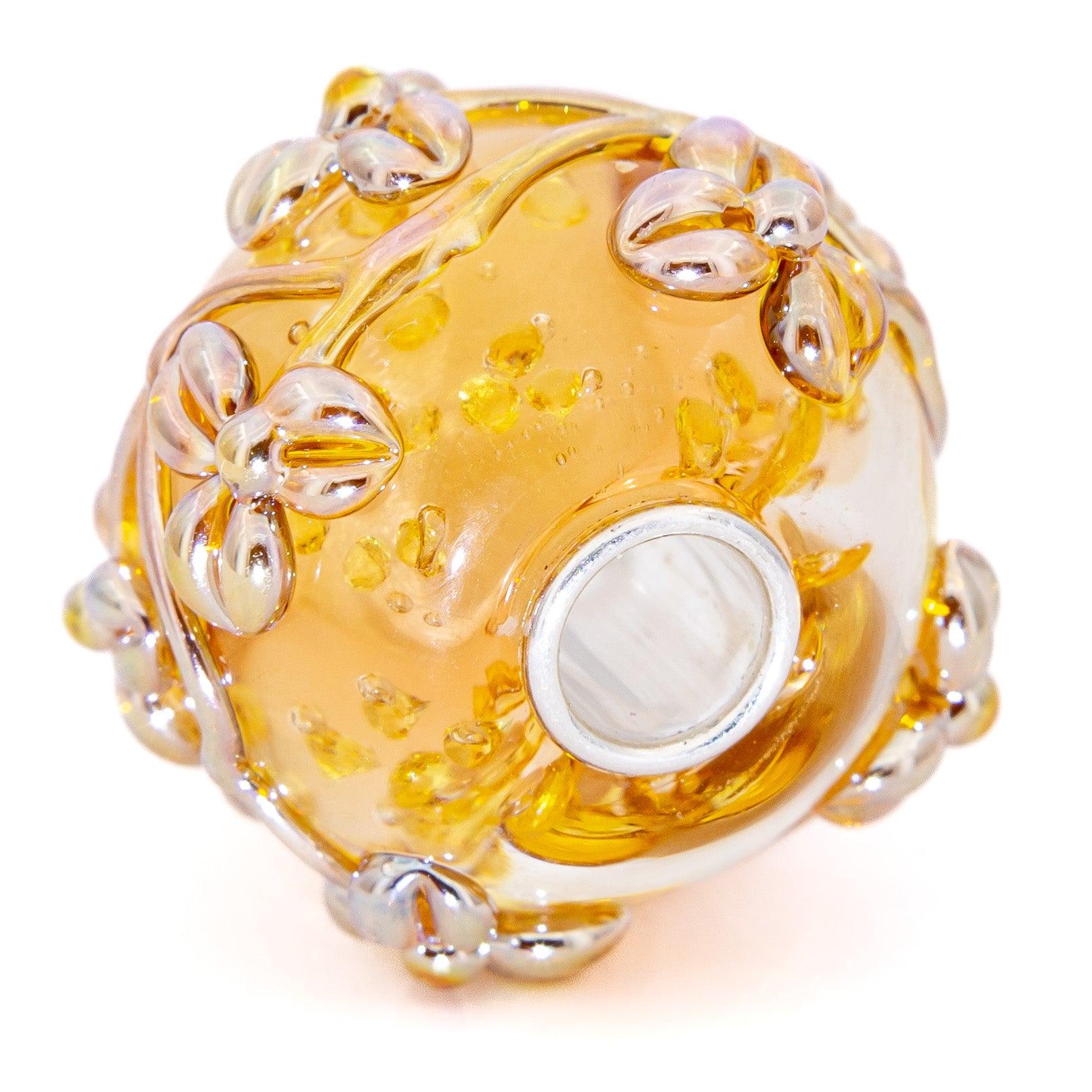 Amber World Flowertwig - Elfbeads US