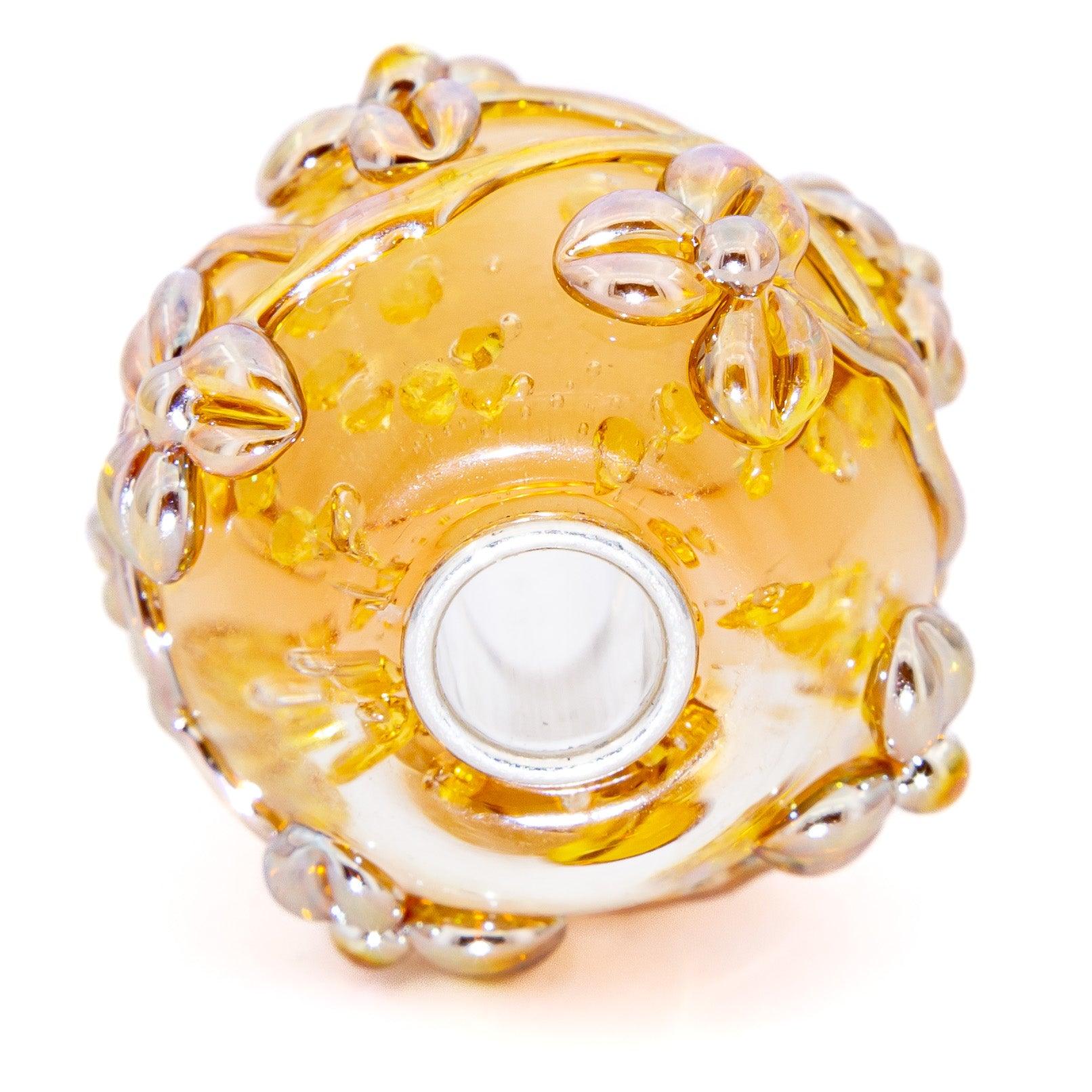 Amber World Flowertwig - Elfbeads US