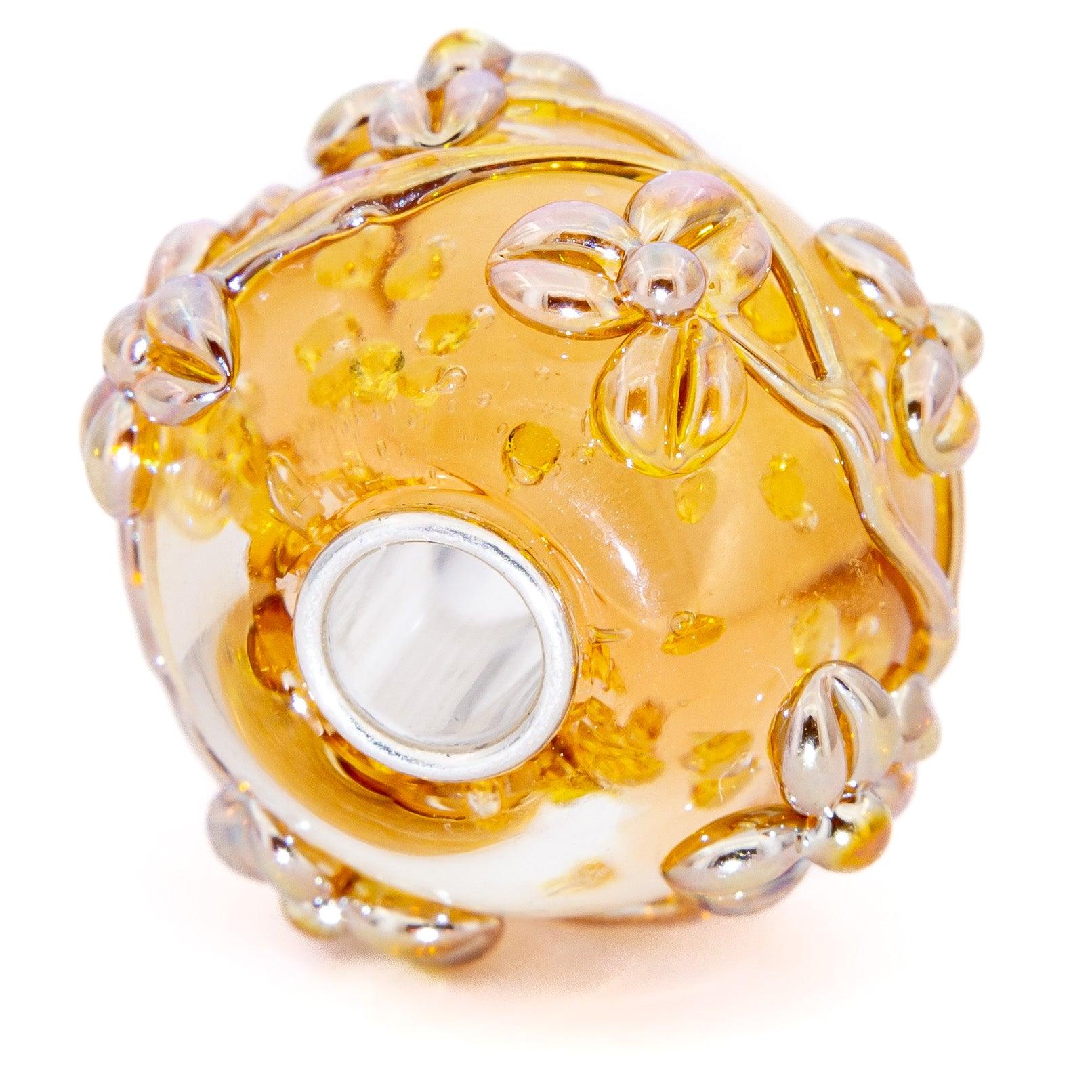 Amber World Flowertwig - Elfbeads US