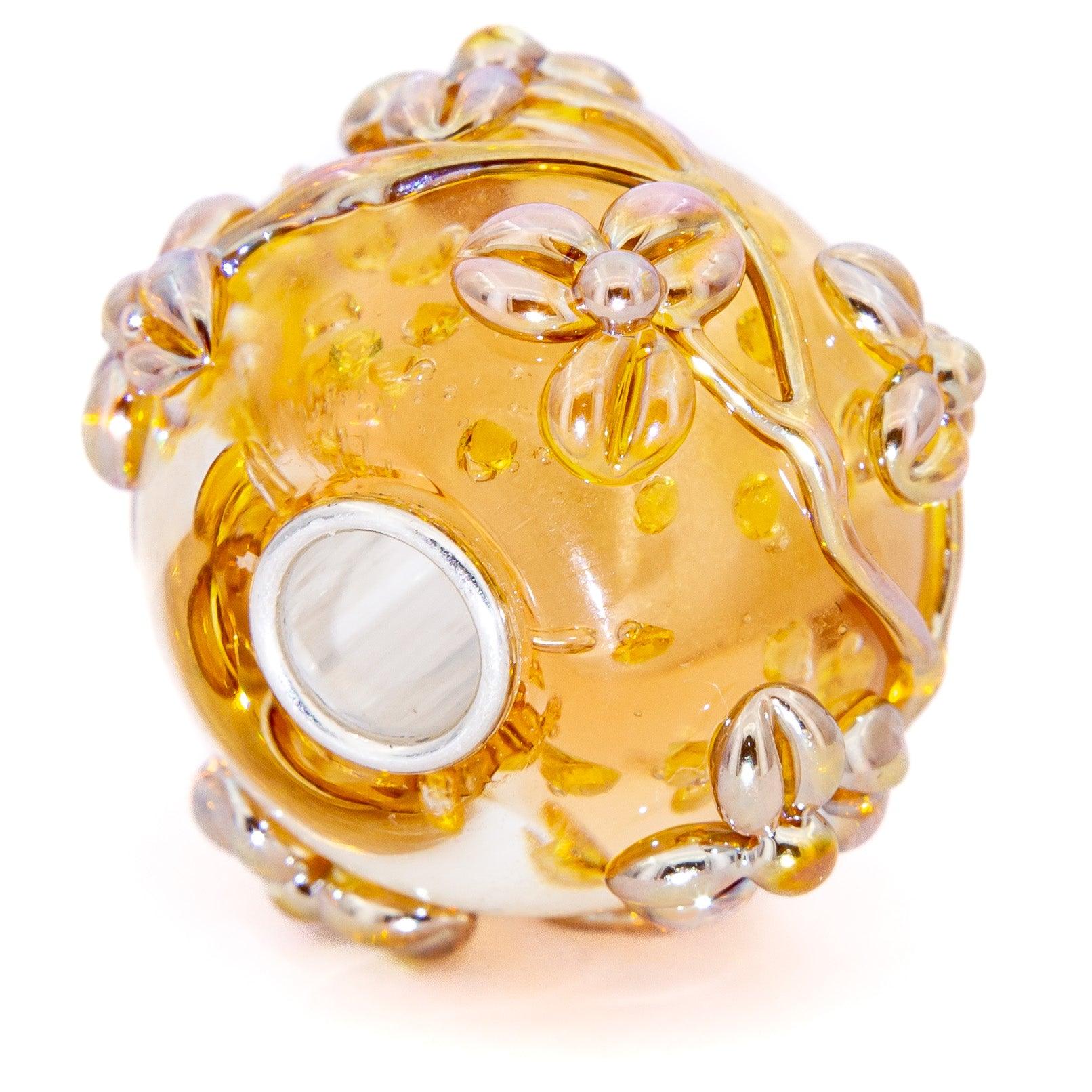 Amber World Flowertwig - Elfbeads US