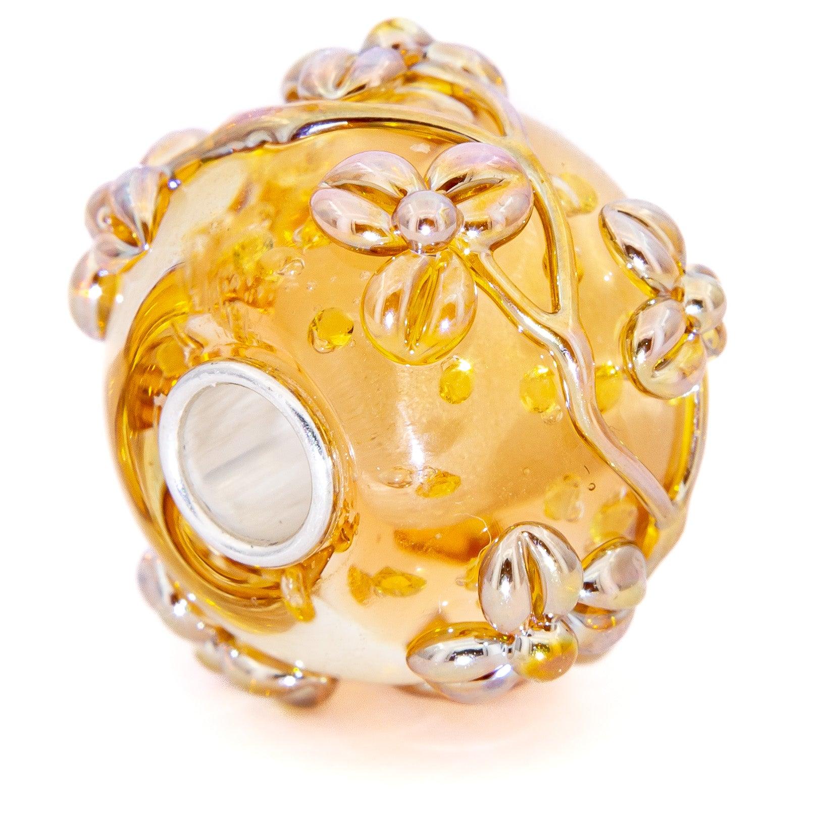 Amber World Flowertwig - Elfbeads US