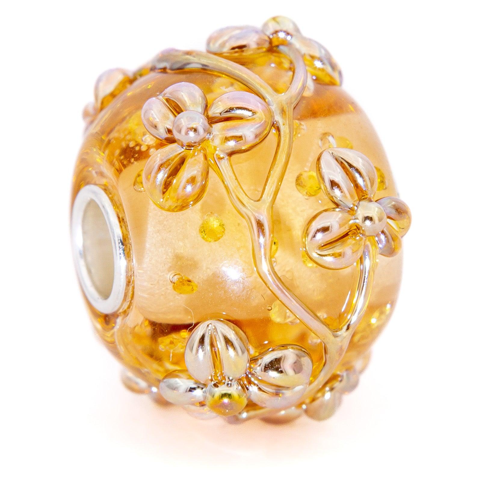 Amber World Flowertwig - Elfbeads US