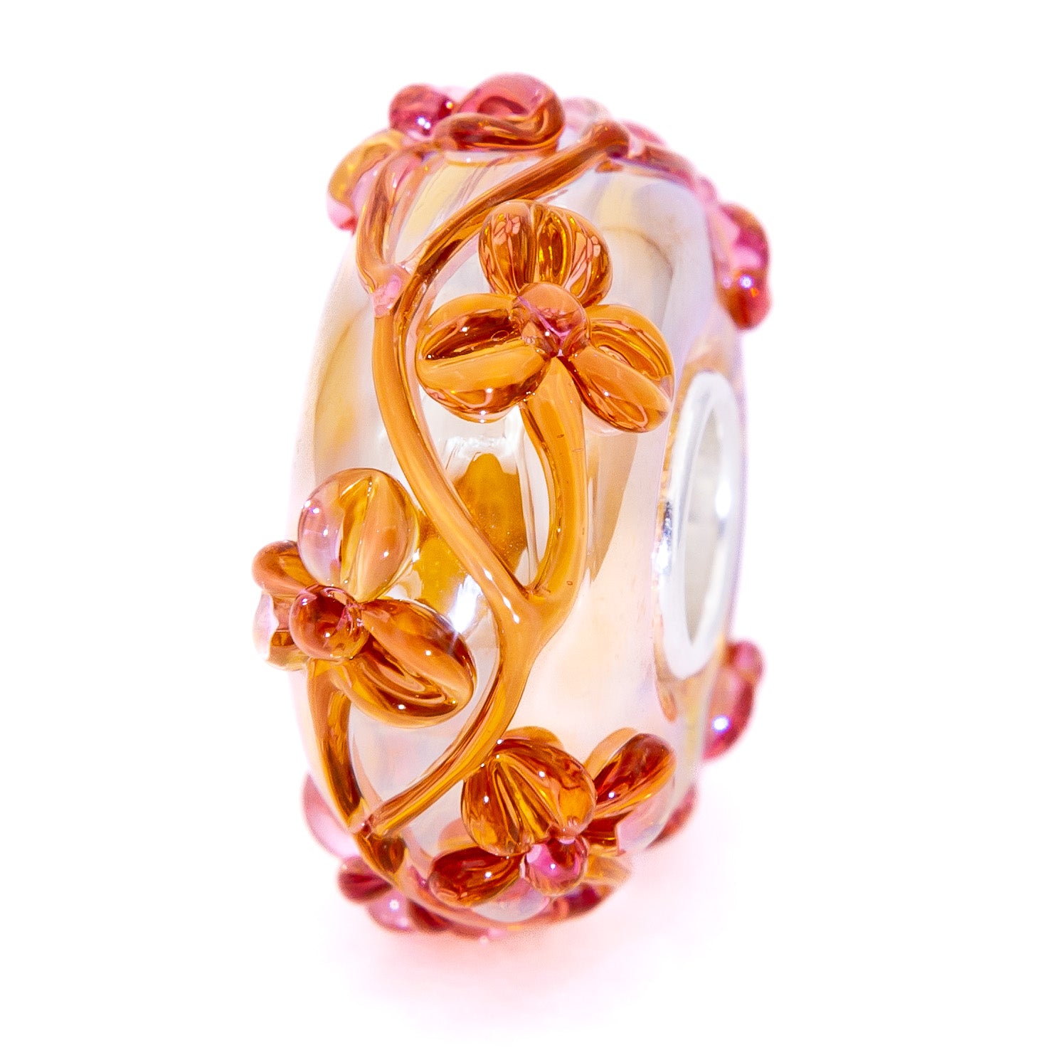 Gold Oil Light Mauve Flowertwig
