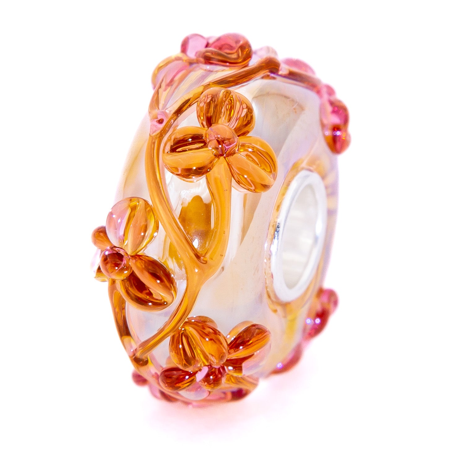 Gold Oil Light Mauve Flowertwig