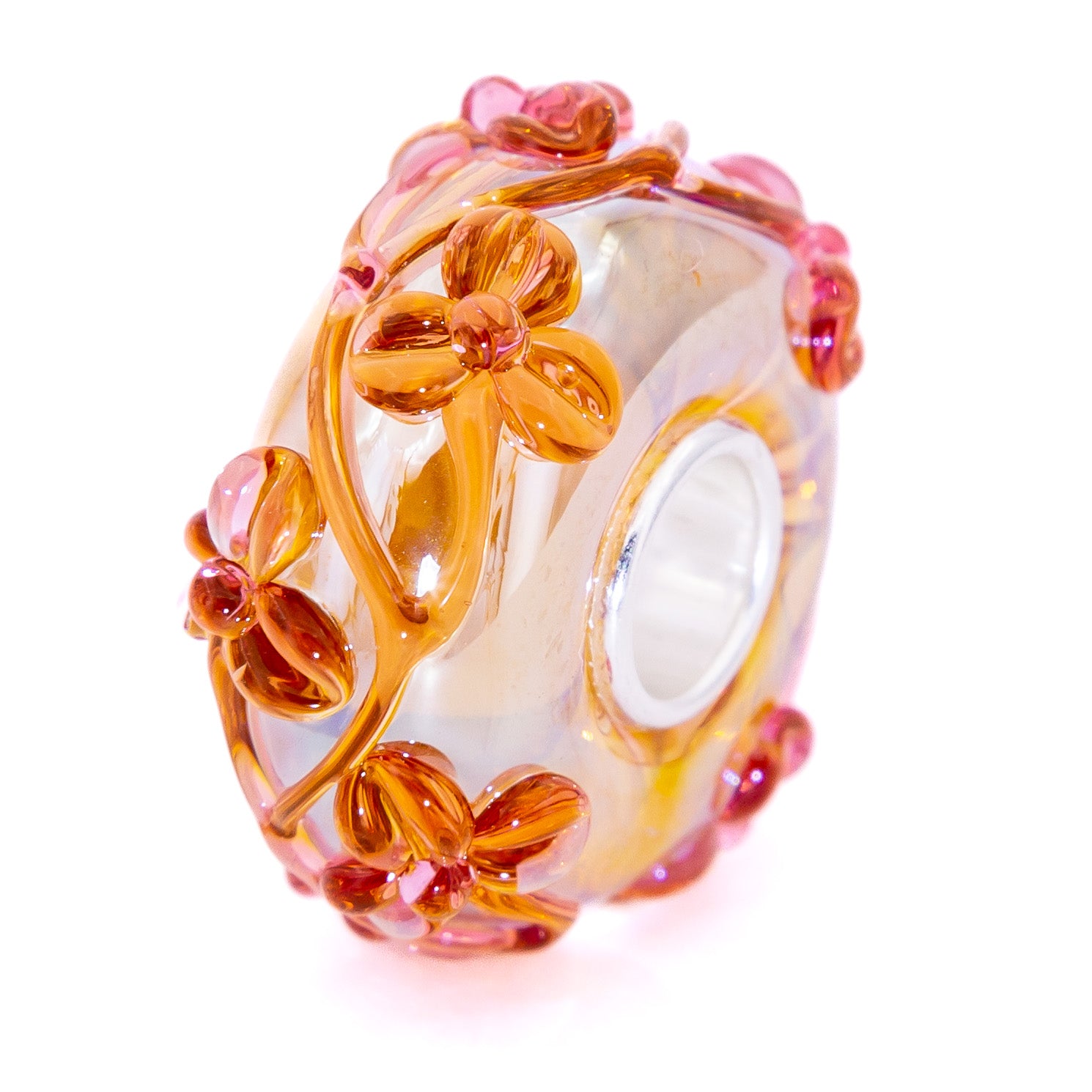 Gold Oil Light Mauve Flowertwig