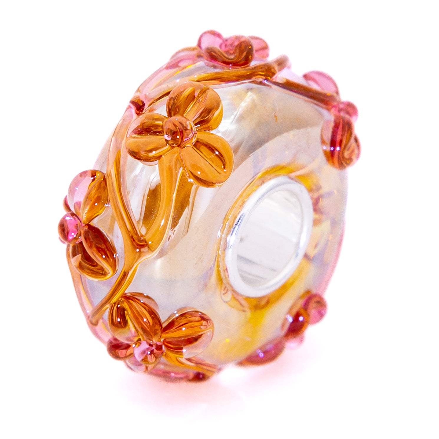 Gold Oil Light Mauve Flowertwig