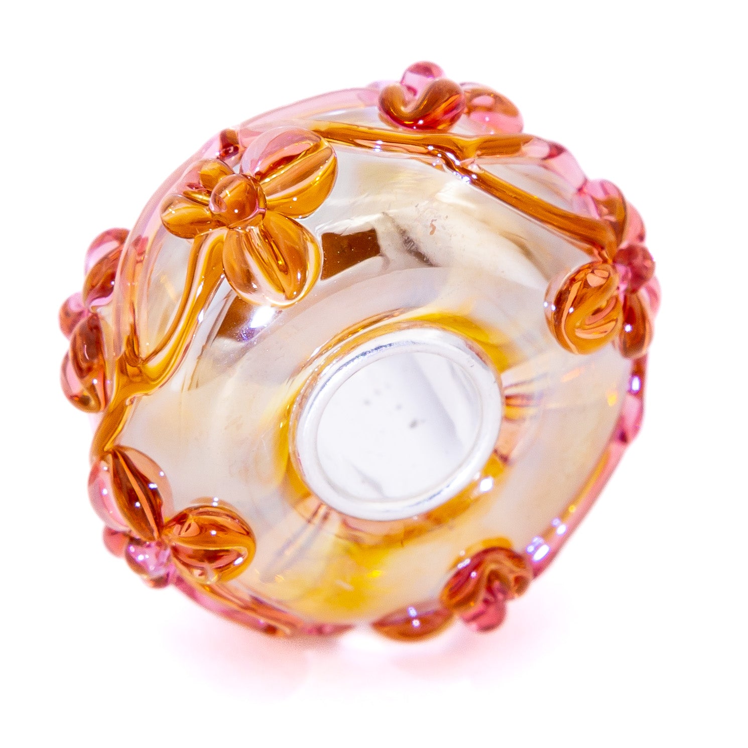 Gold Oil Light Mauve Flowertwig