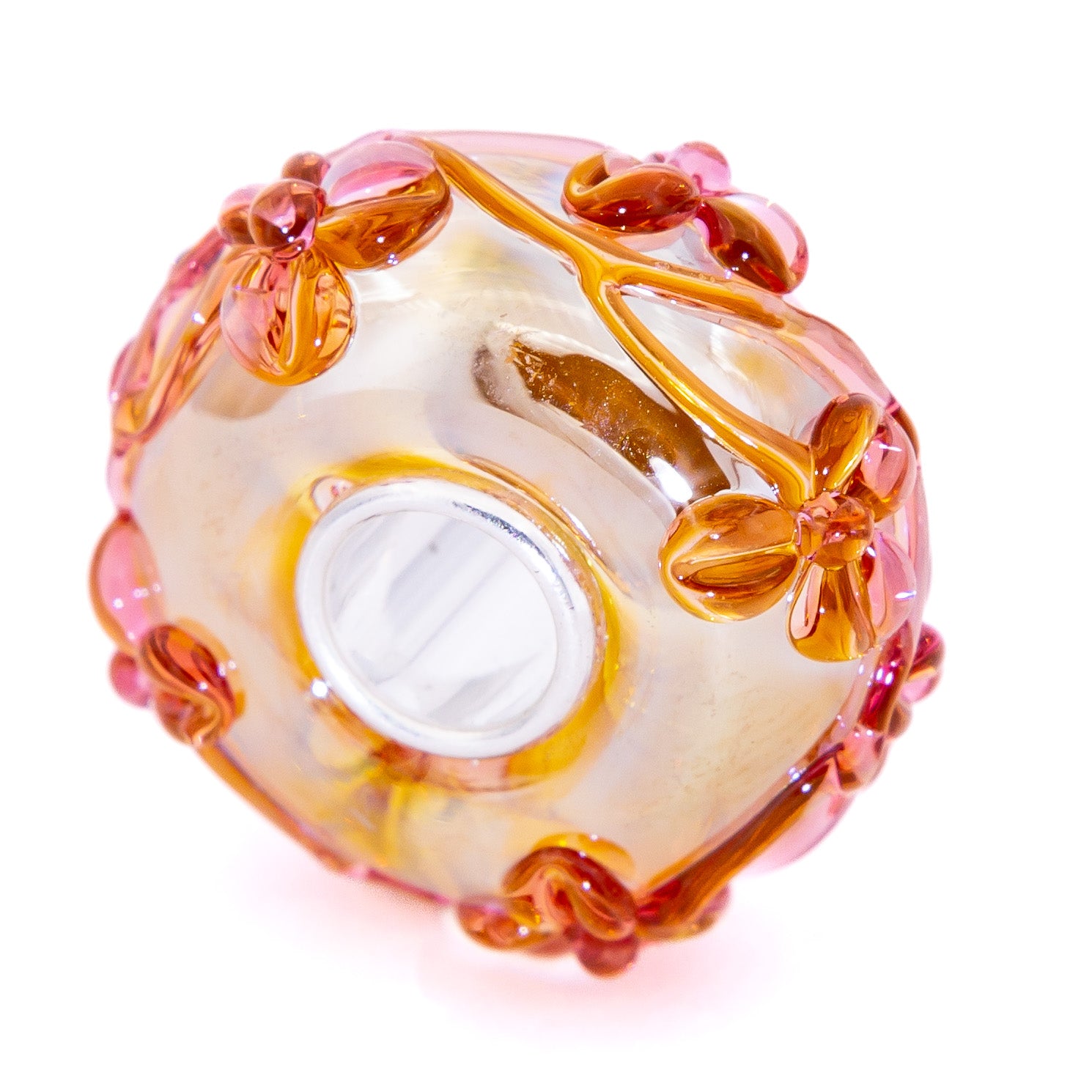 Gold Oil Light Mauve Flowertwig