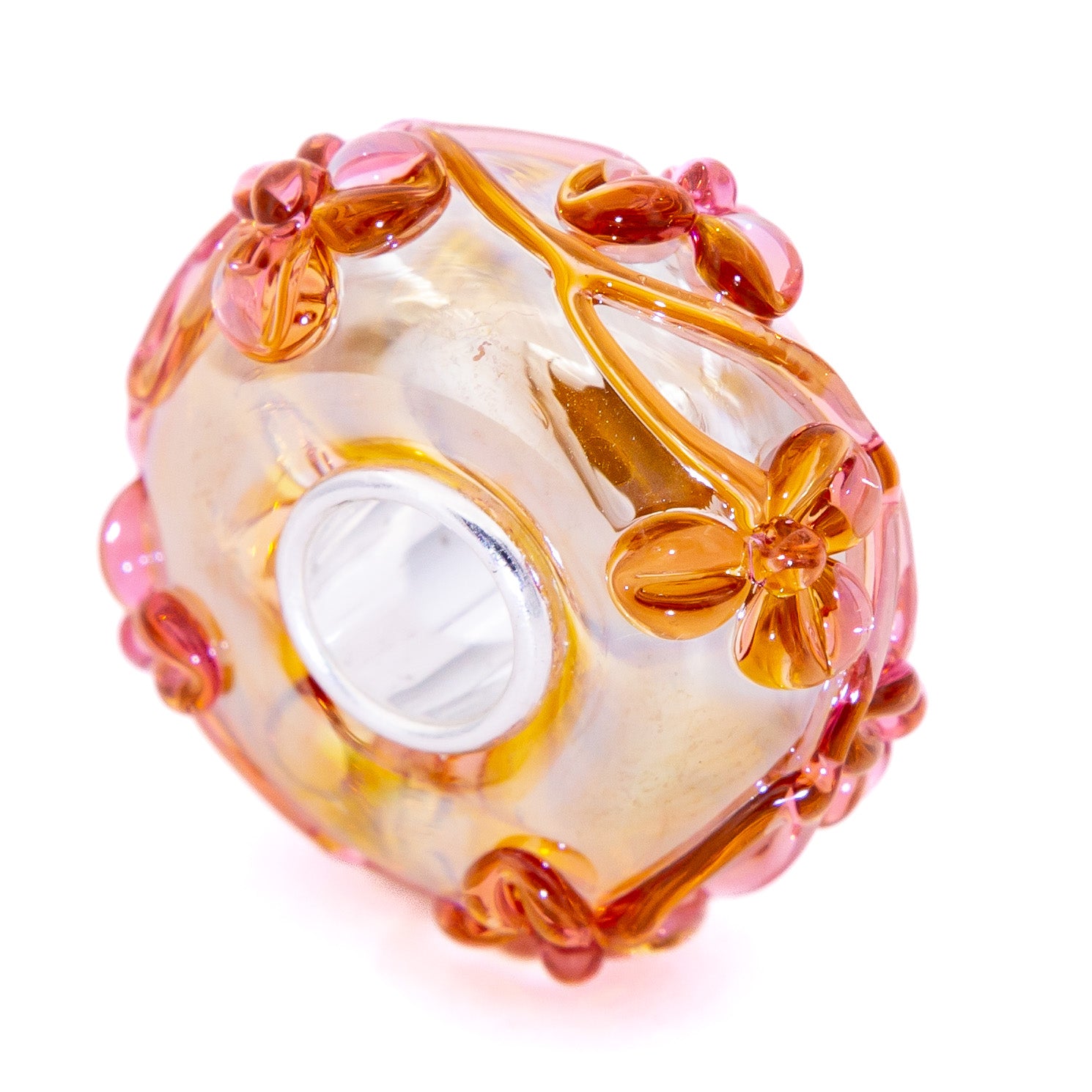 Gold Oil Light Mauve Flowertwig