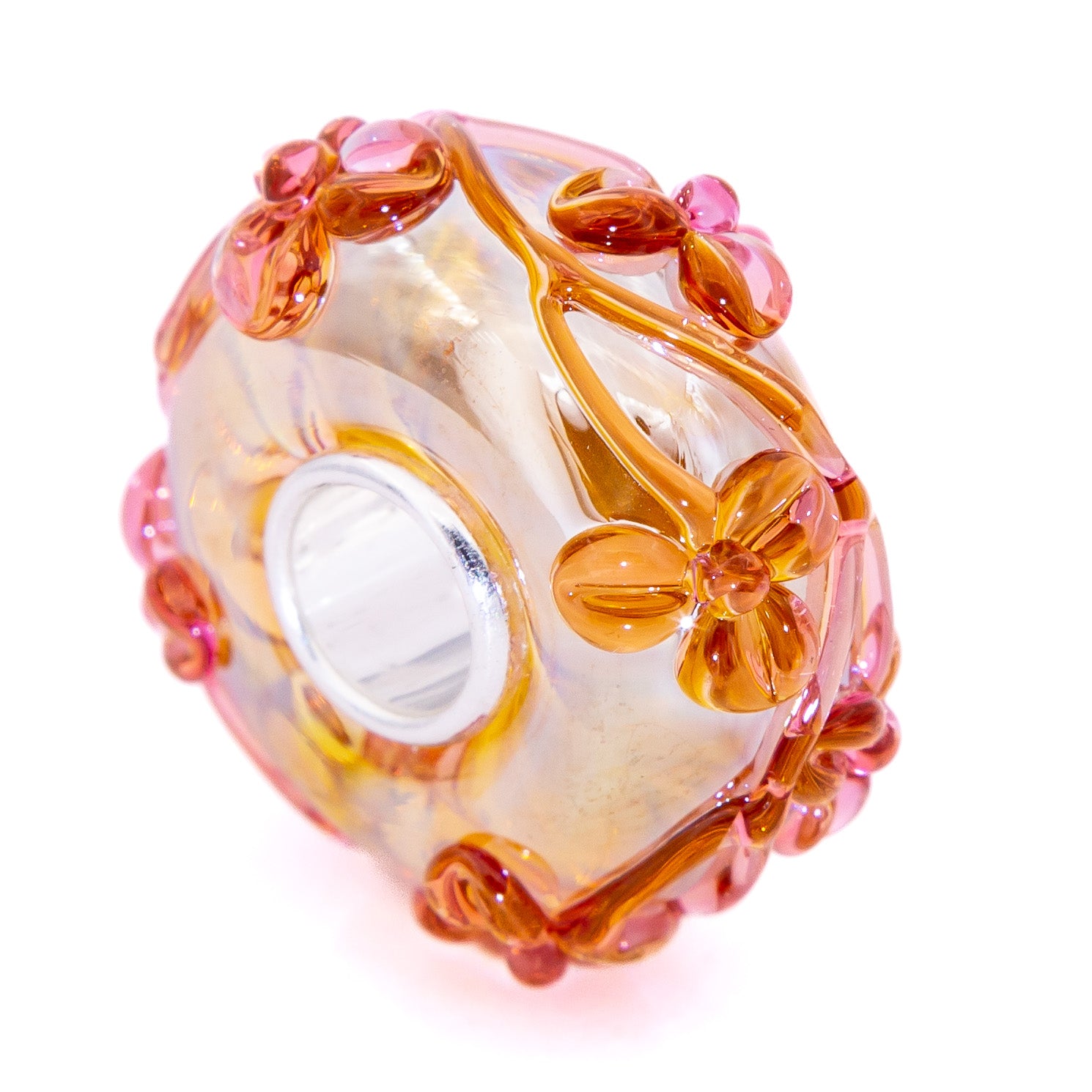 Gold Oil Light Mauve Flowertwig