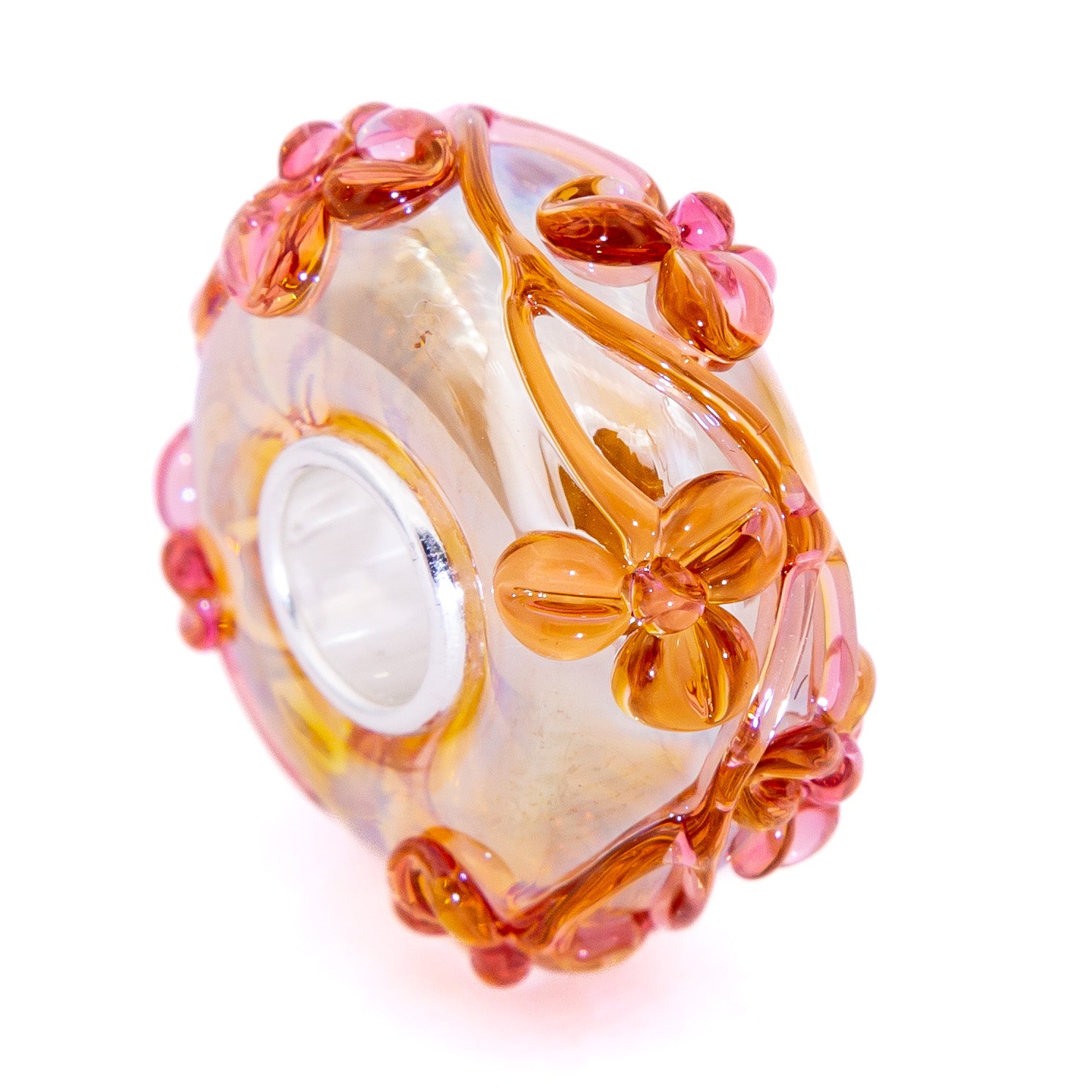 Gold Oil Light Mauve Flowertwig