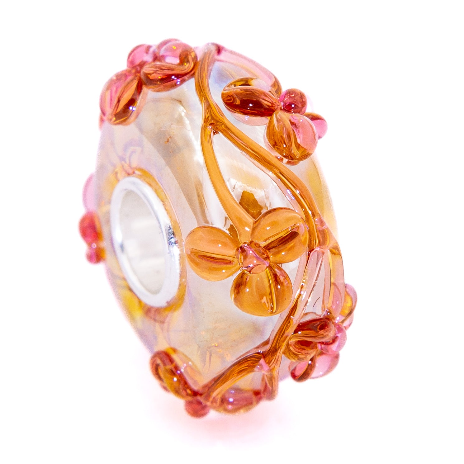 Gold Oil Light Mauve Flowertwig