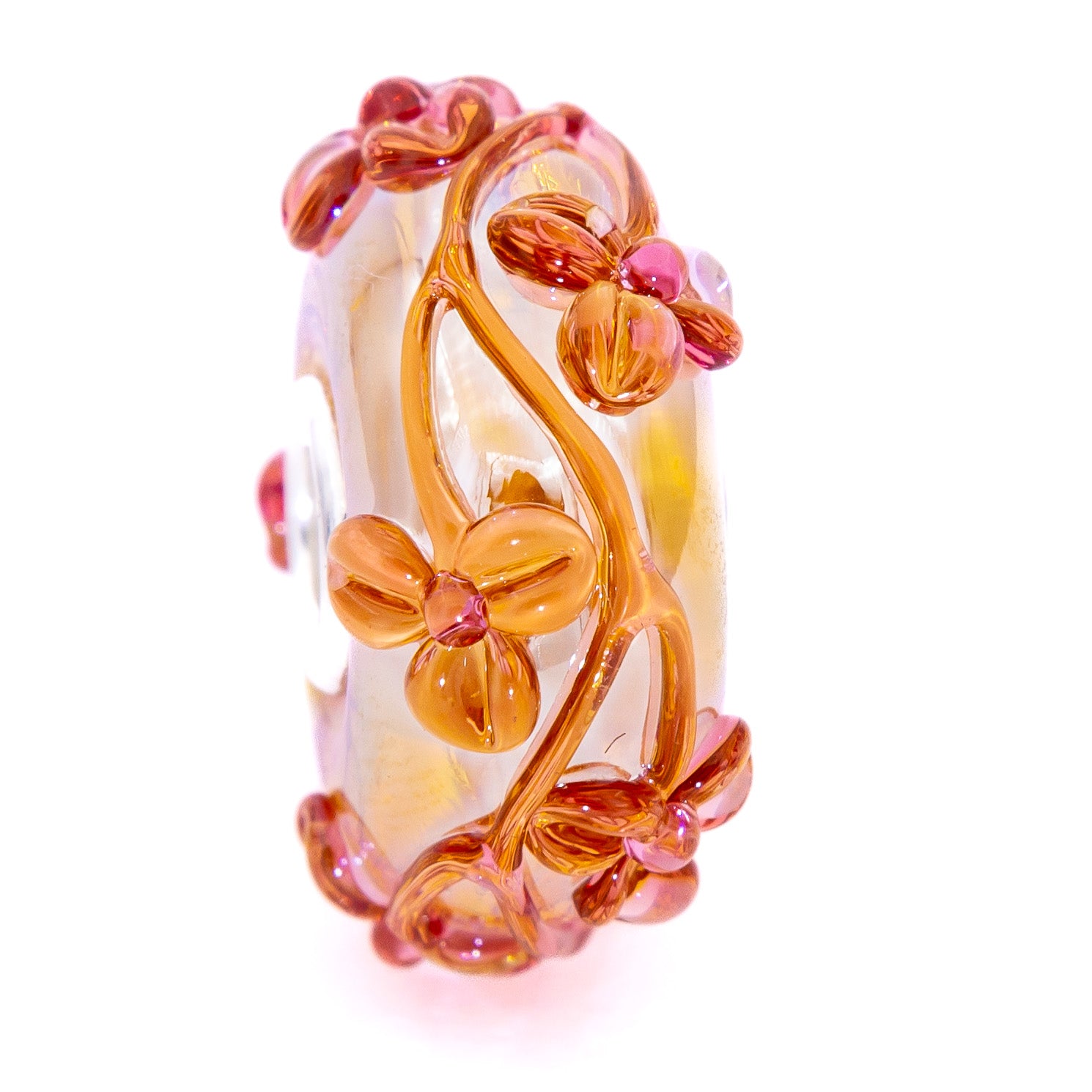 Gold Oil Light Mauve Flowertwig