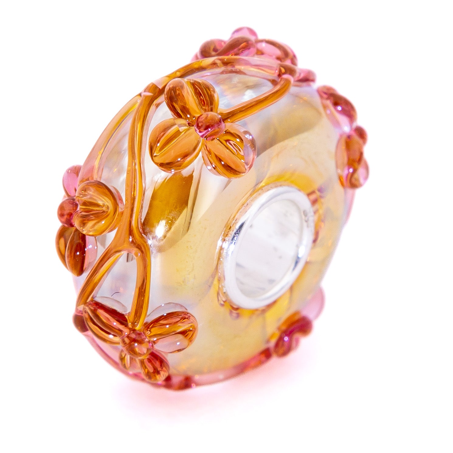 Gold Oil Light Mauve Flowertwig