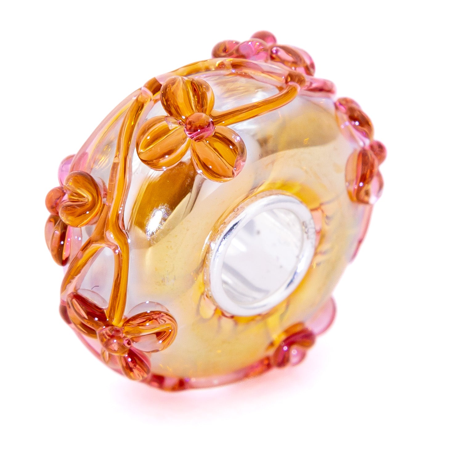 Gold Oil Light Mauve Flowertwig