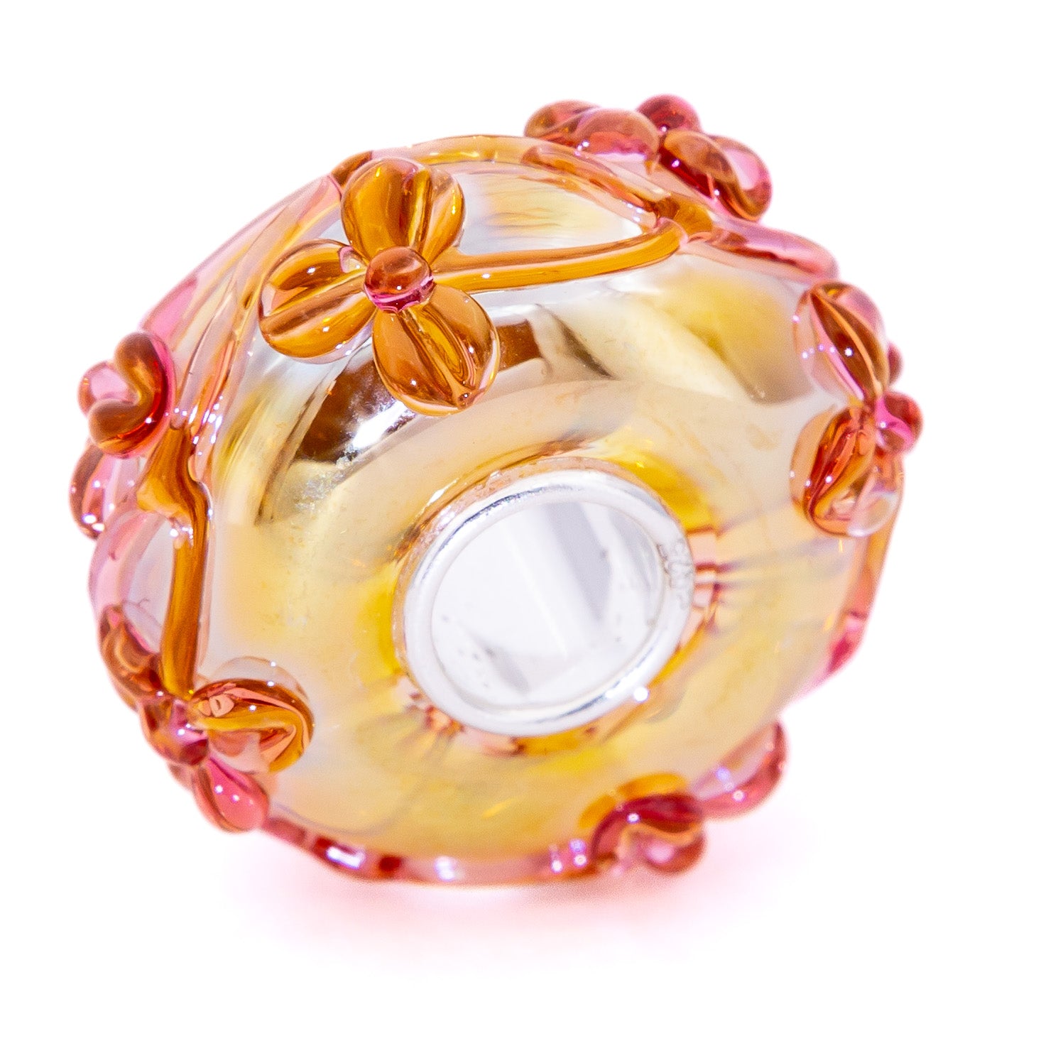 Gold Oil Light Mauve Flowertwig