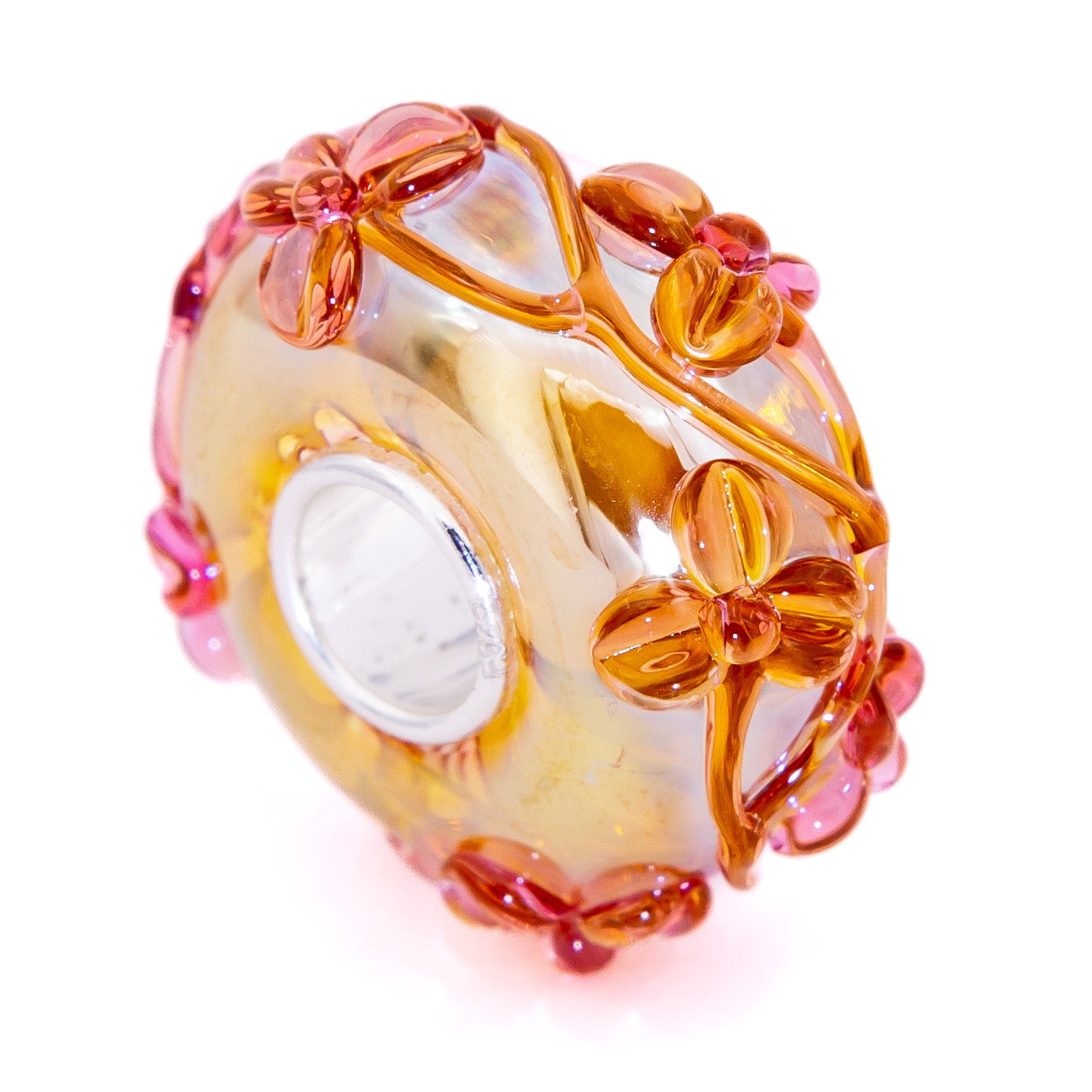Gold Oil Light Mauve Flowertwig