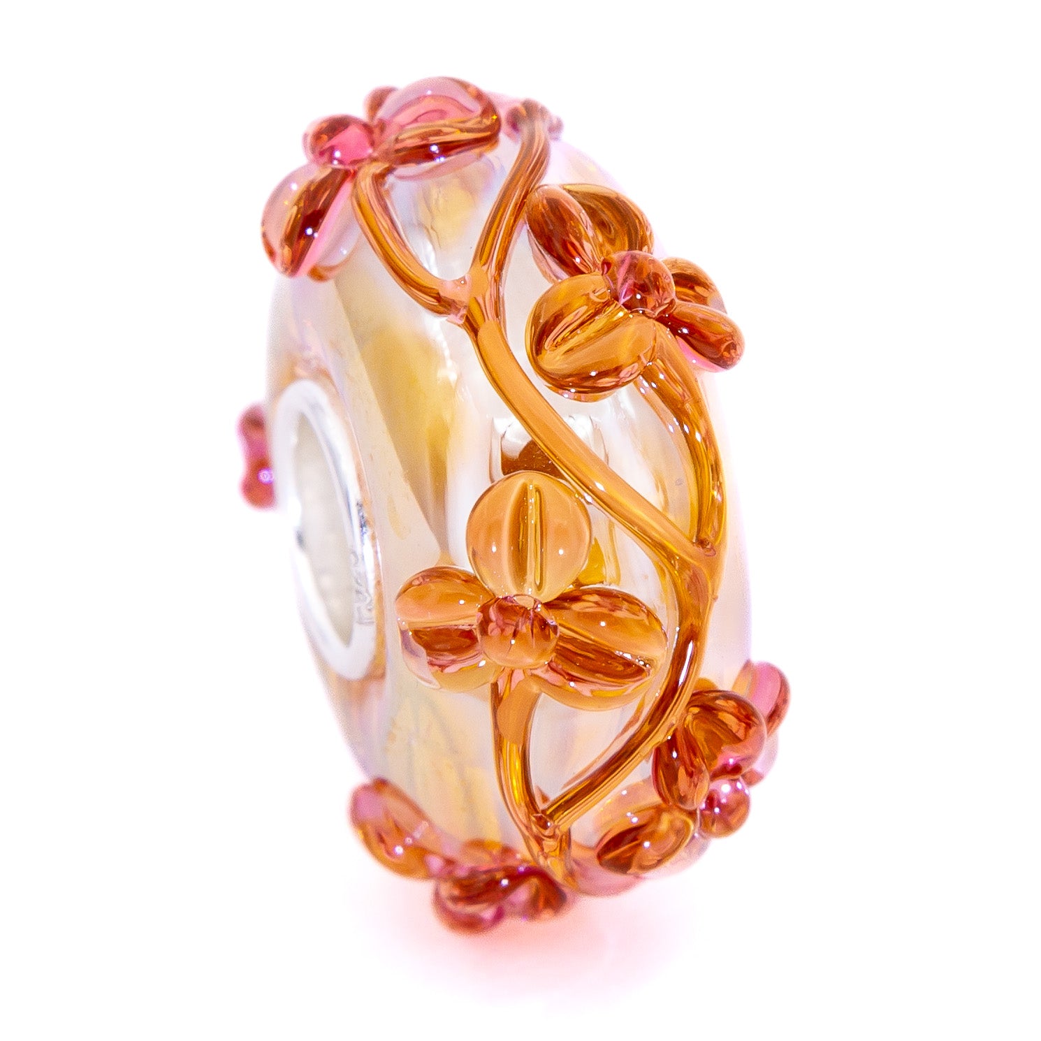 Gold Oil Light Mauve Flowertwig