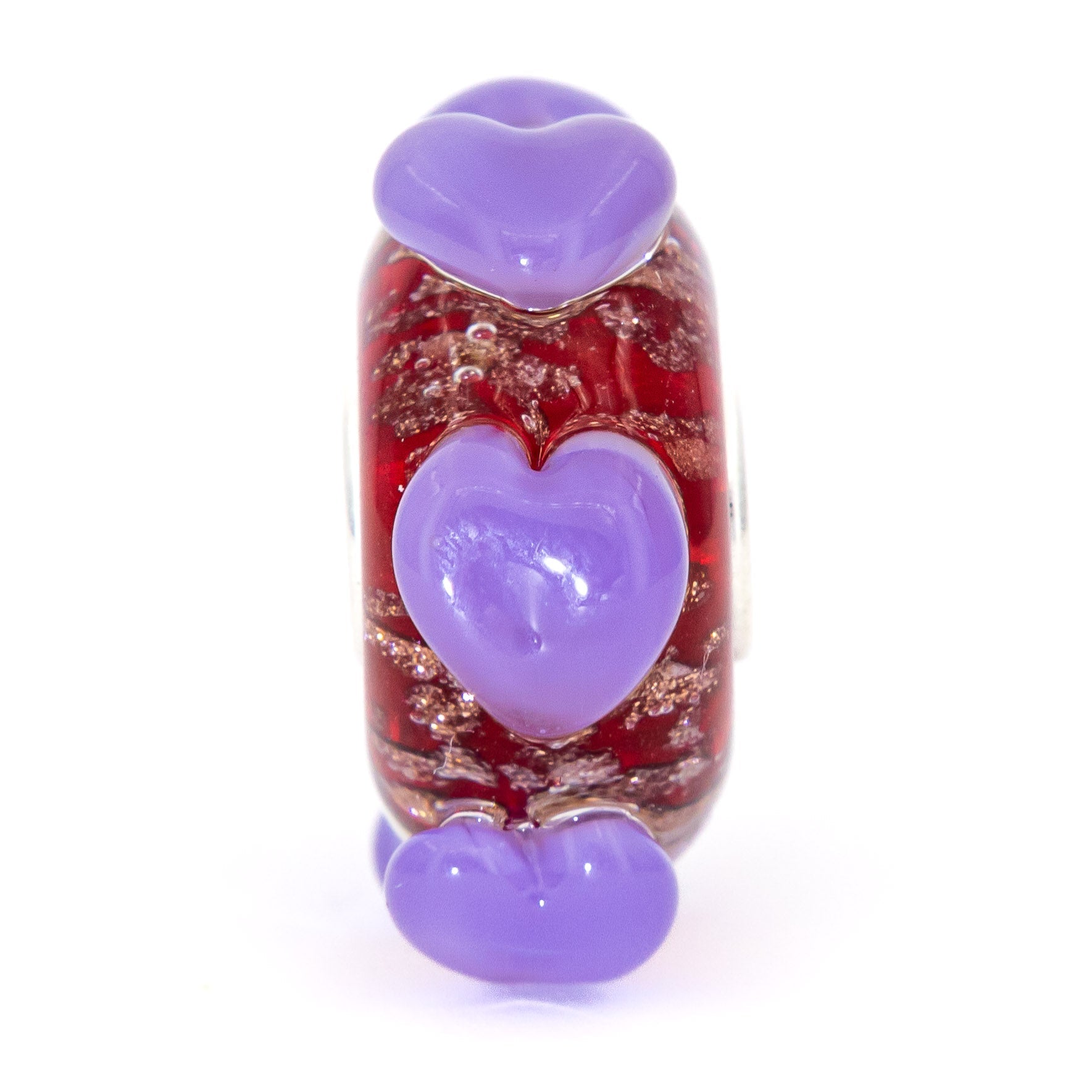 FREE Lilac Red Gold Hearts