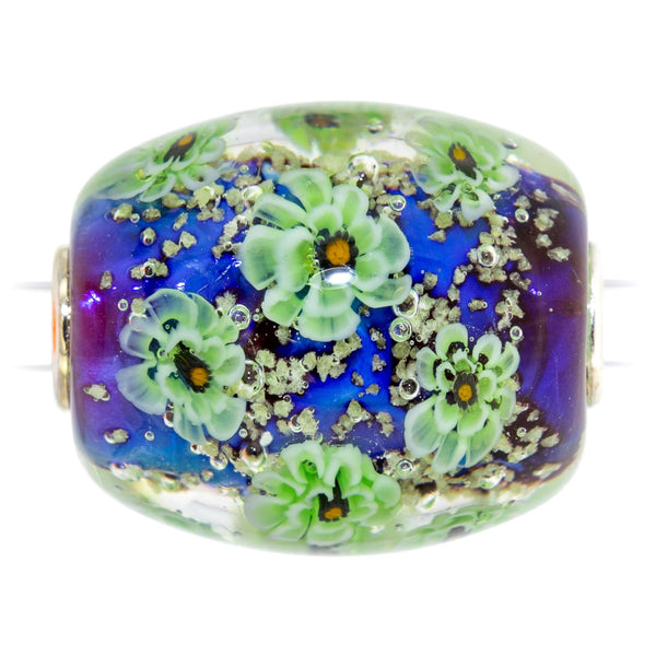 Midnight Flower Pond Barrel