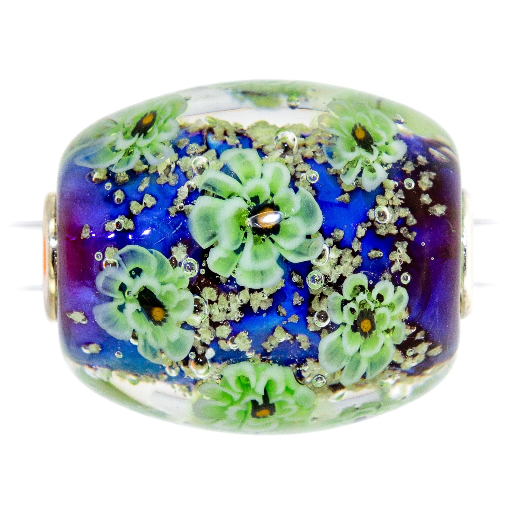 Midnight Flower Pond Barrel