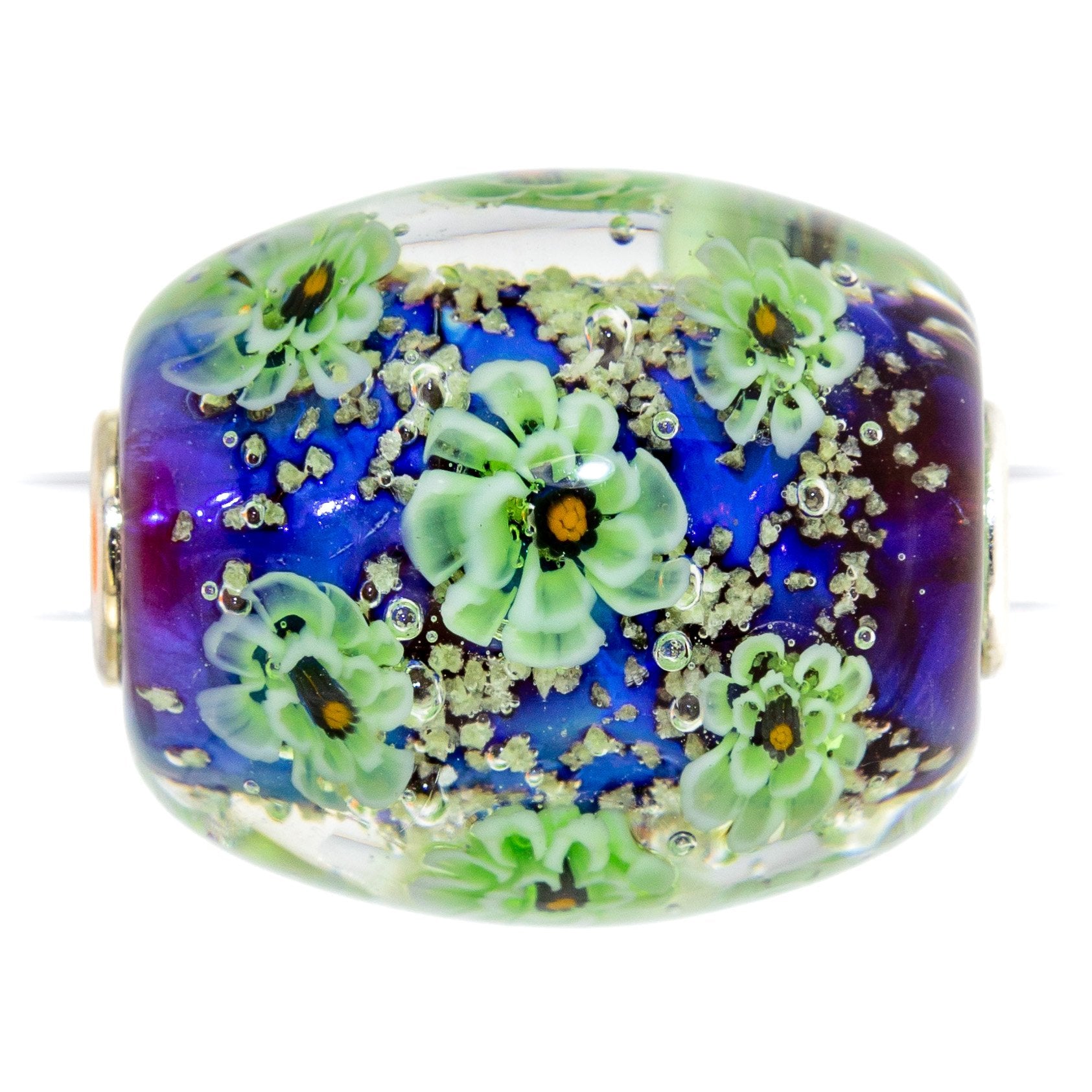 Midnight Flower Pond Barrel