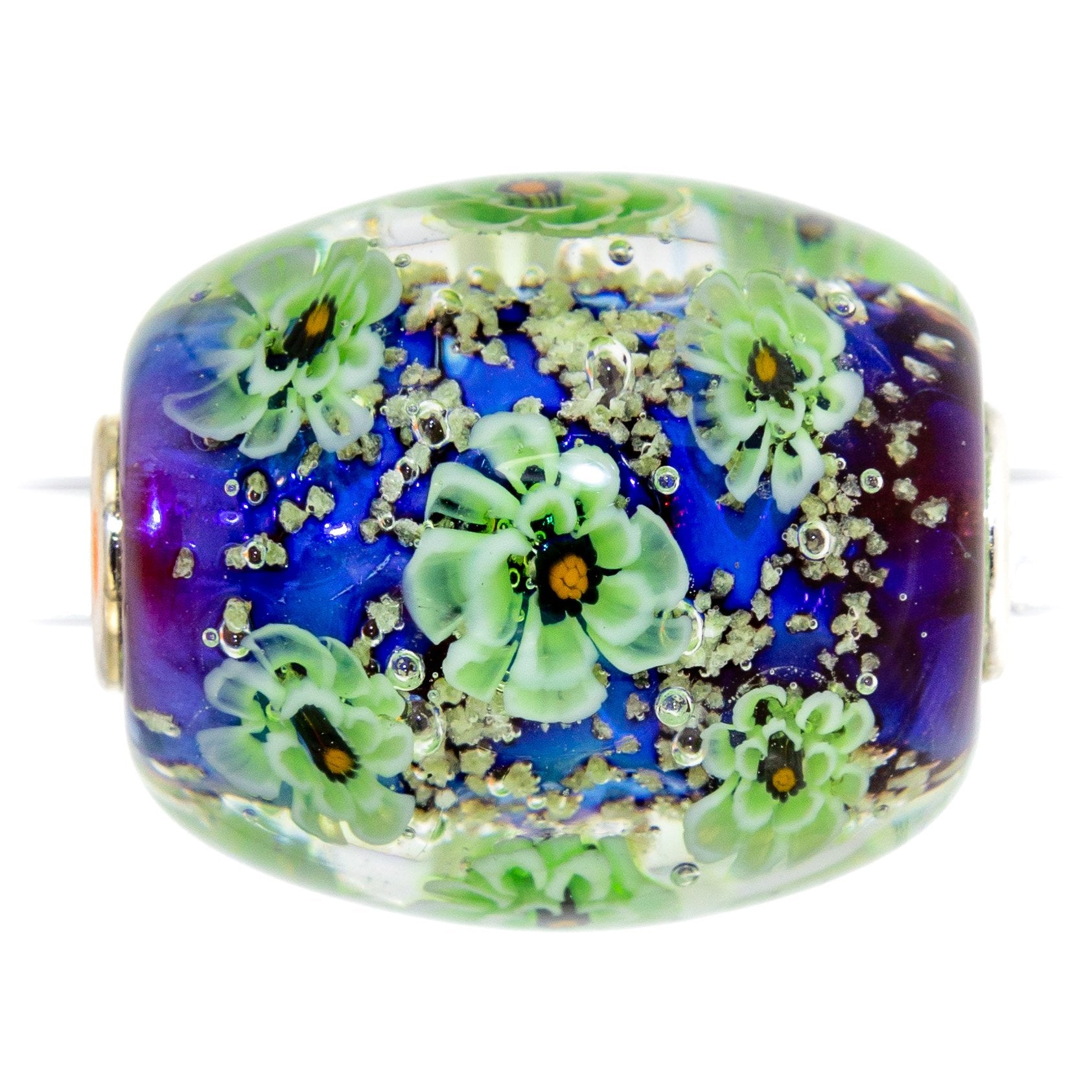 Midnight Flower Pond Barrel