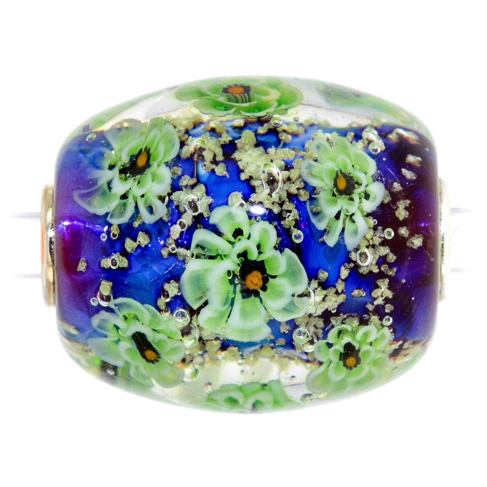 Midnight Flower Pond Barrel