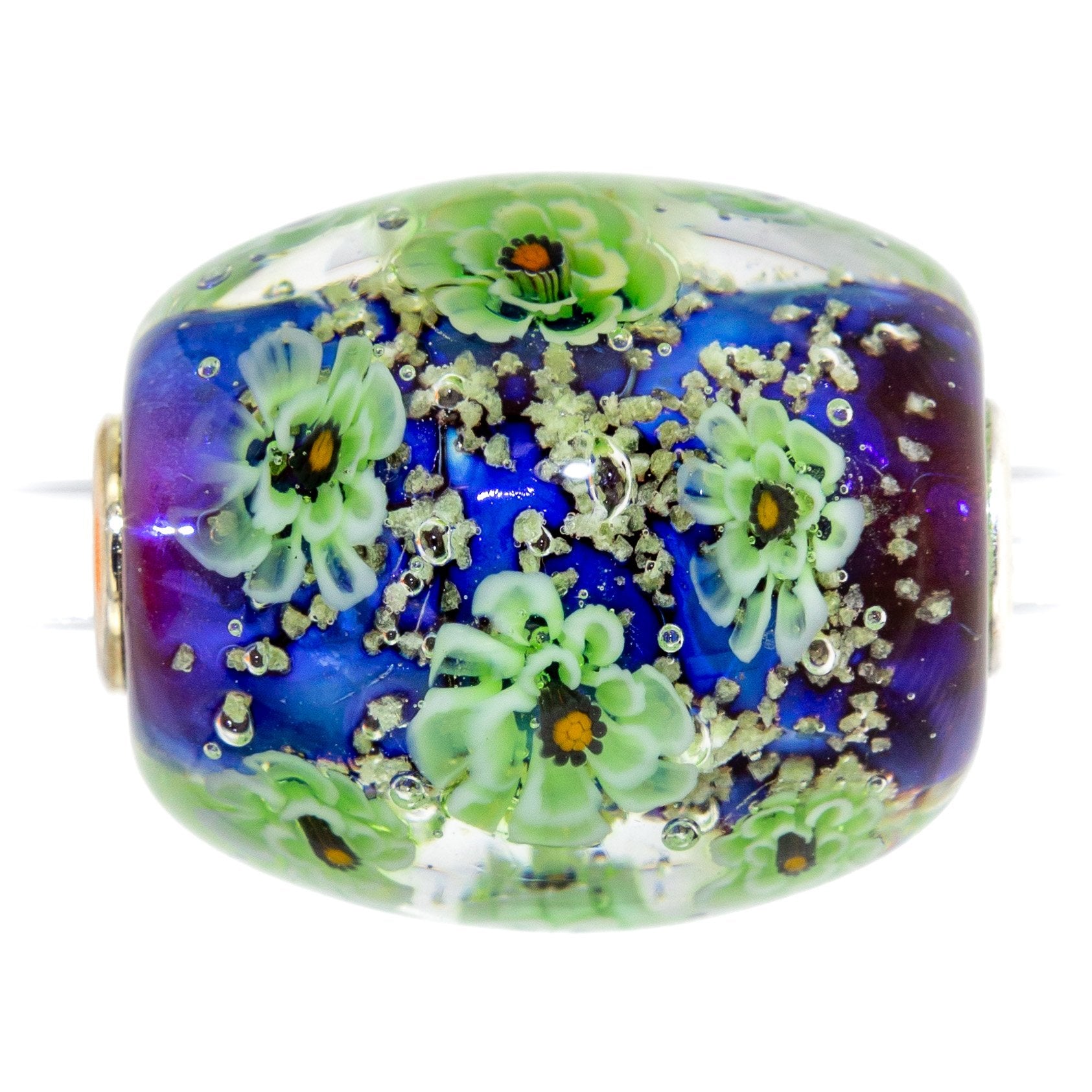 Midnight Flower Pond Barrel