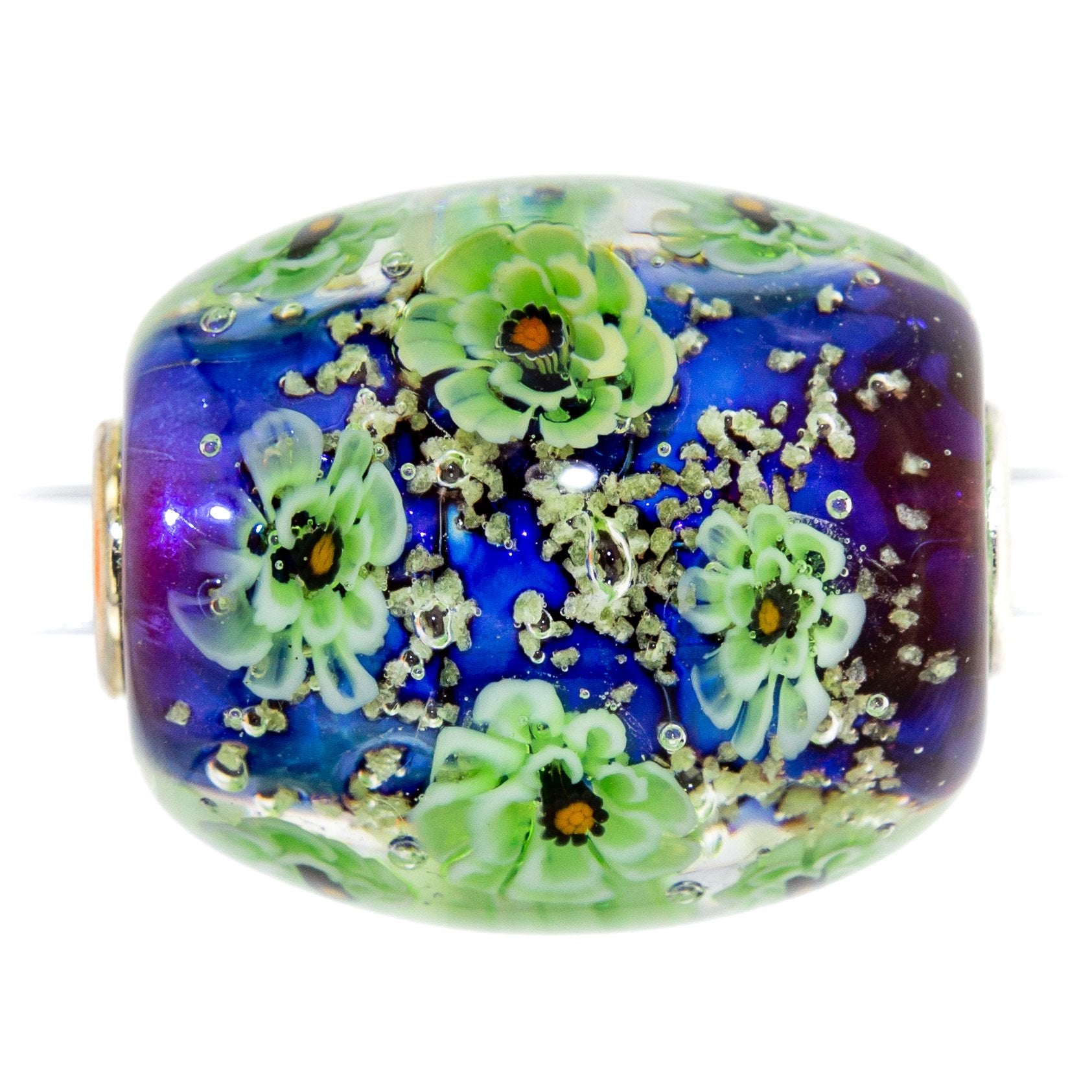 Midnight Flower Pond Barrel