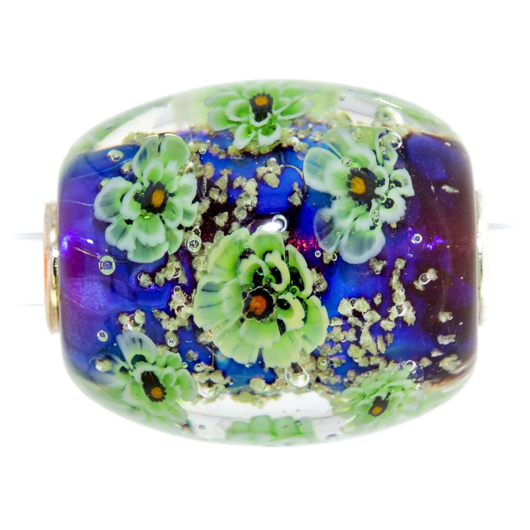 Midnight Flower Pond Barrel