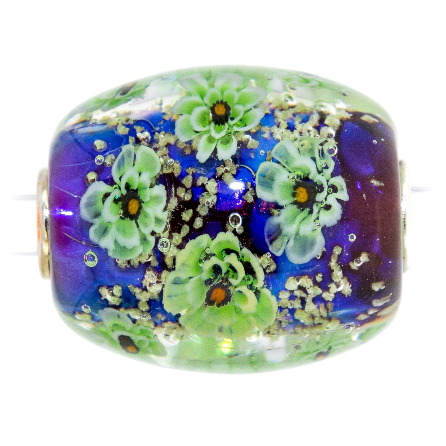 Midnight Flower Pond Barrel