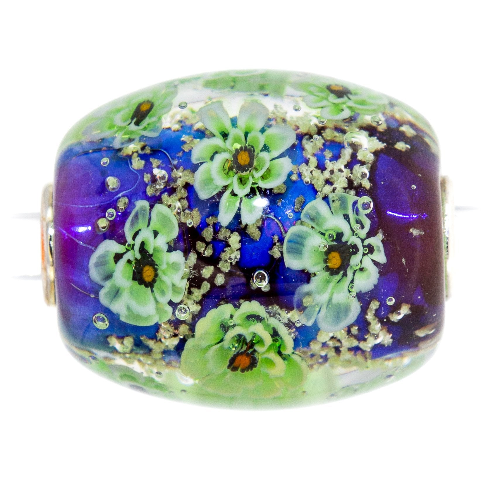 Midnight Flower Pond Barrel