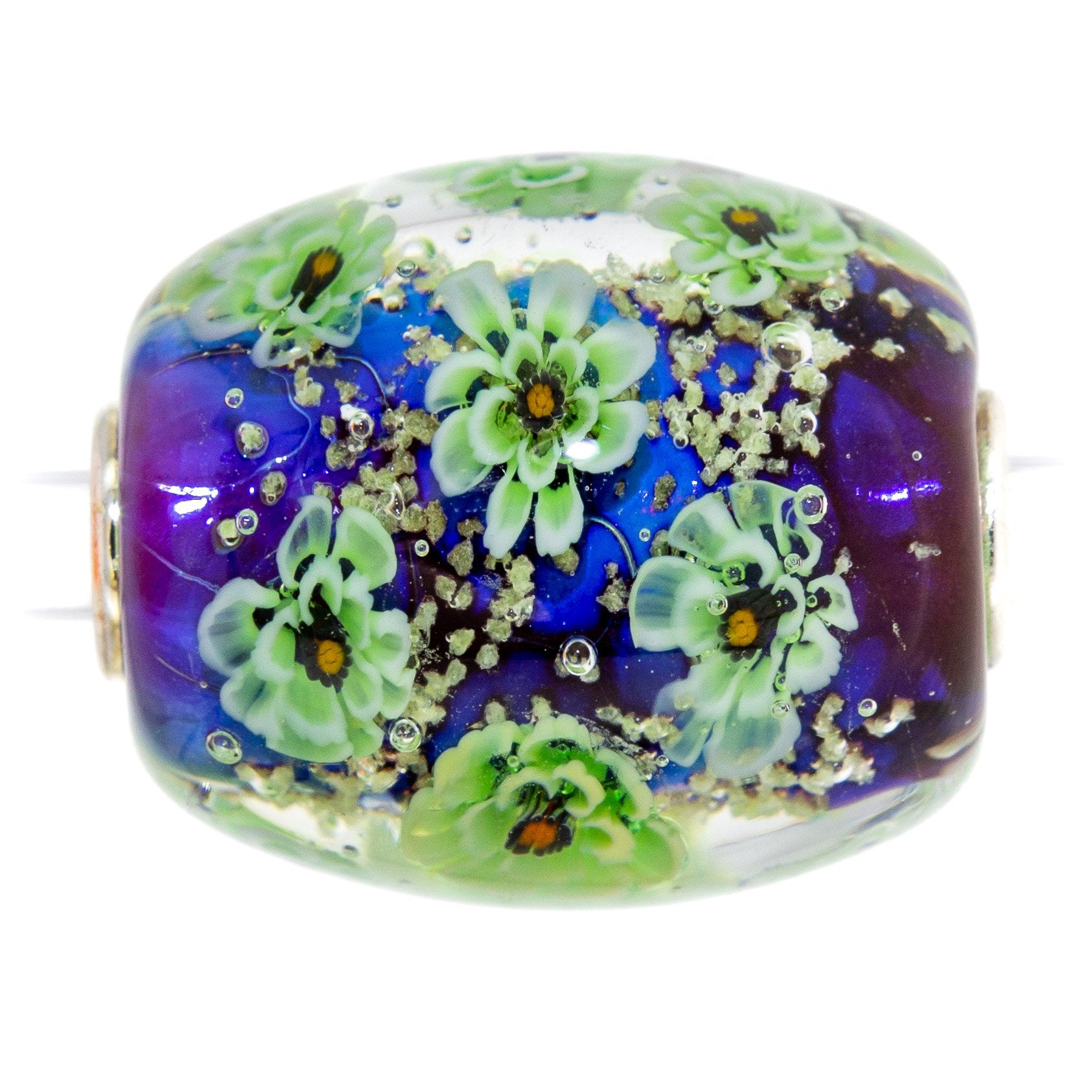 Midnight Flower Pond Barrel