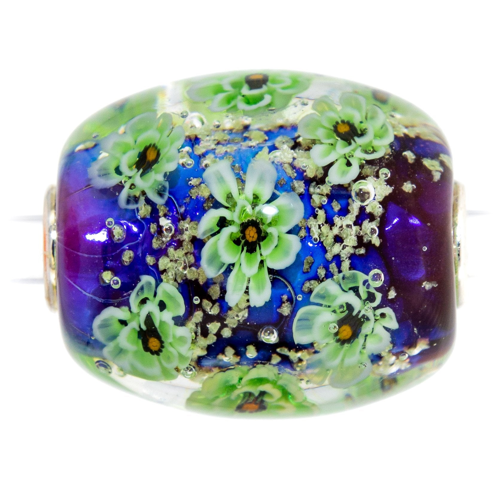 Midnight Flower Pond Barrel