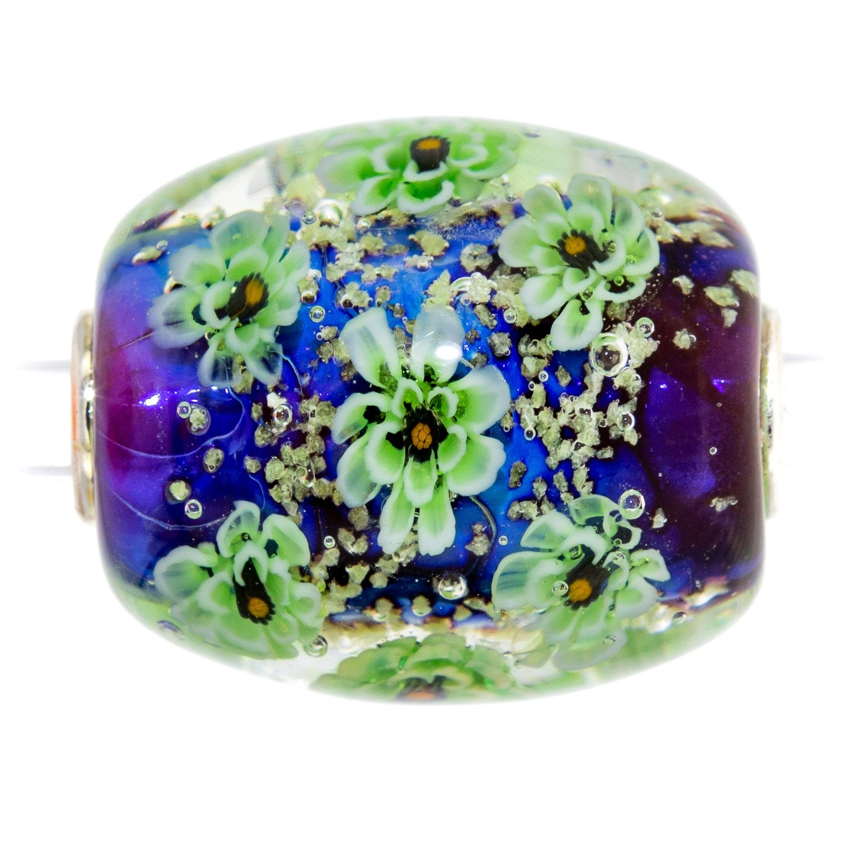 Midnight Flower Pond Barrel